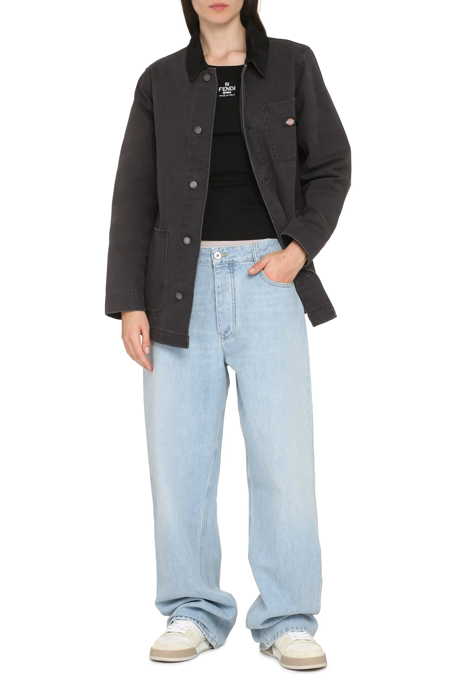 Dickies Giacca in cotone con bottoni
