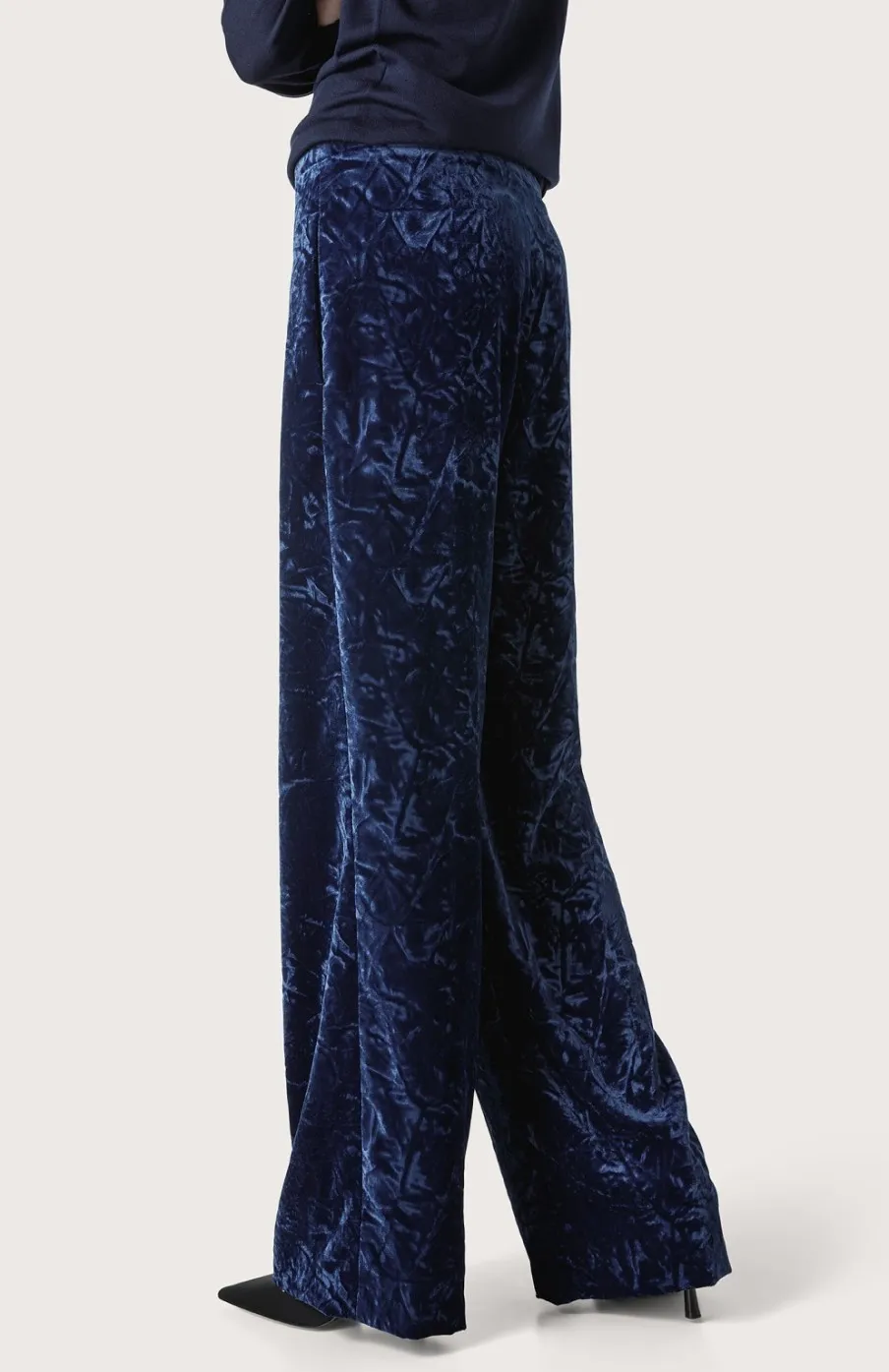 Donna Seventy Venezia  | Pantalone In Velluto Liscio Crush