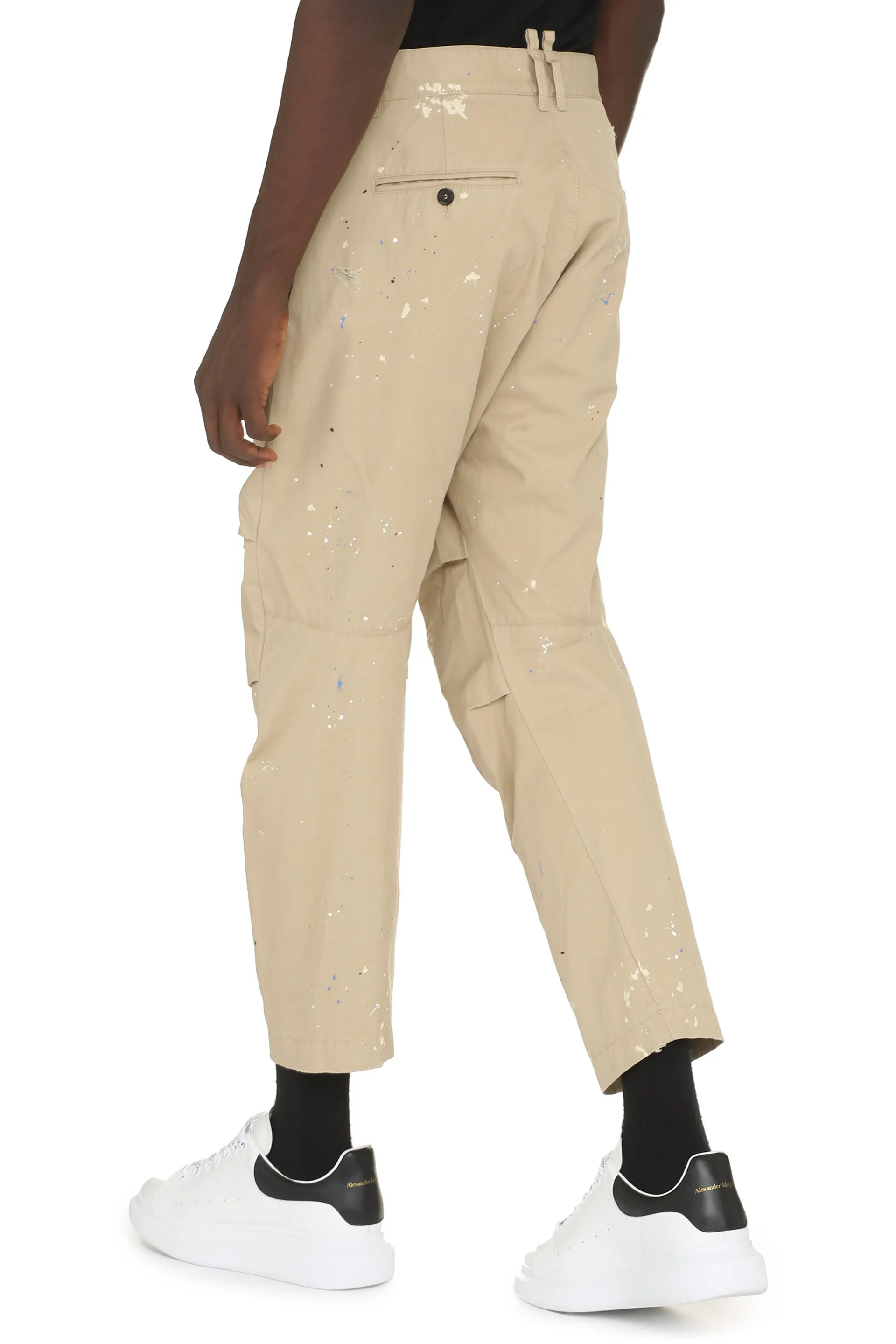 Dsquared2 Pantaloni D2 in cotone