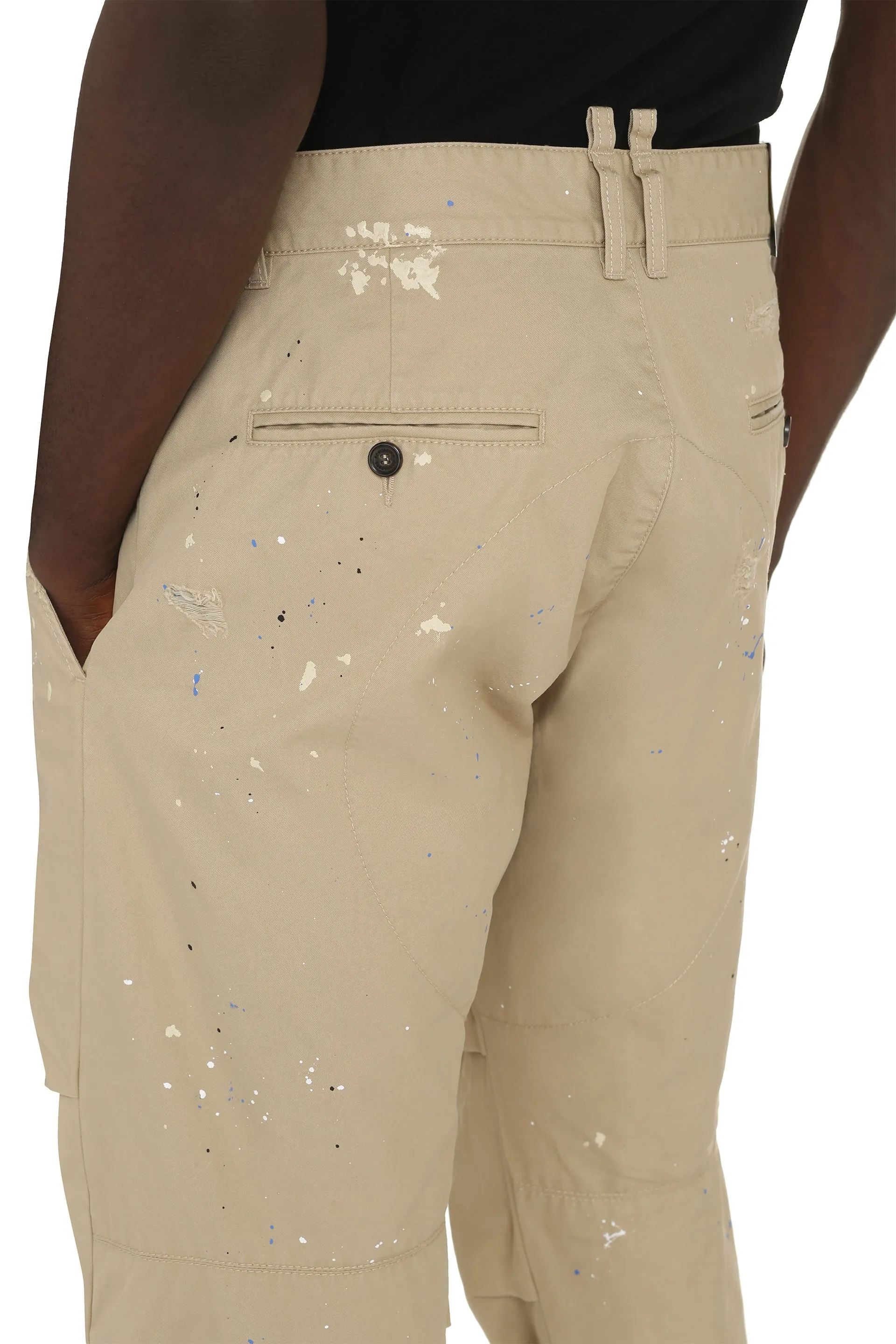Dsquared2 Pantaloni D2 in cotone
