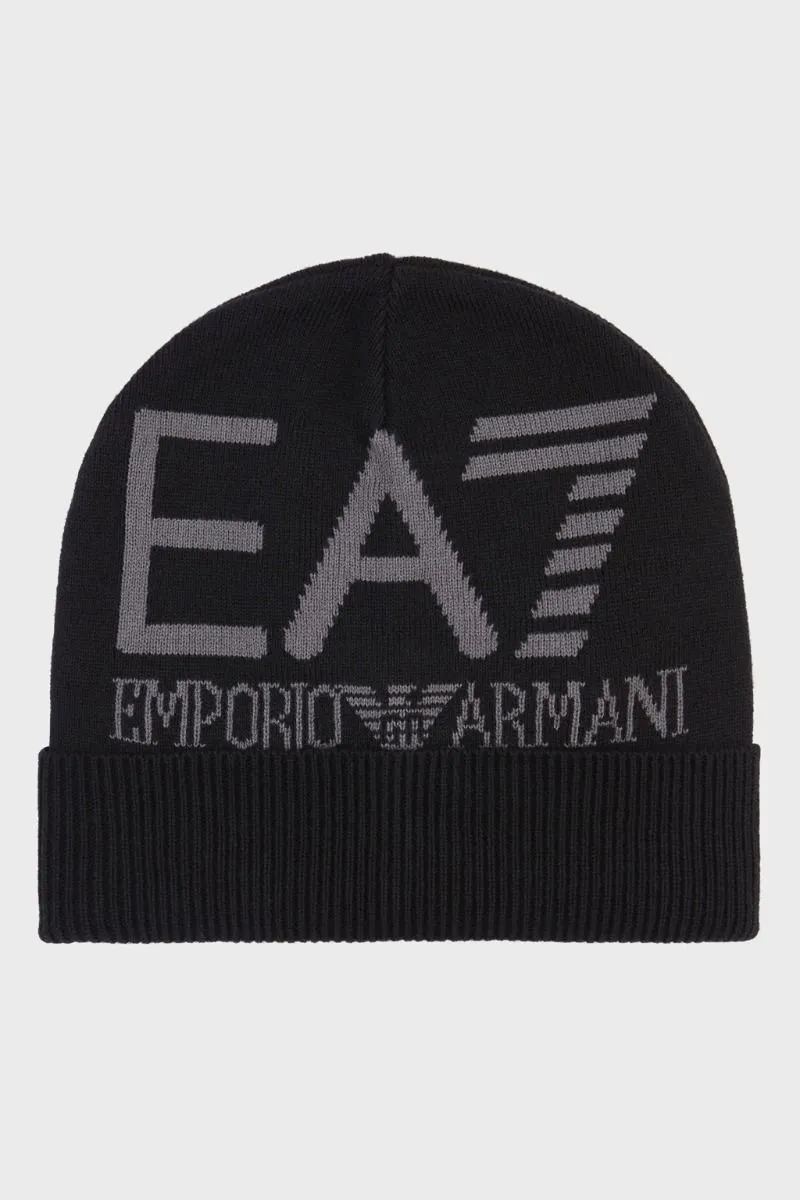 EA7 Cuffia mountain visibility beanie