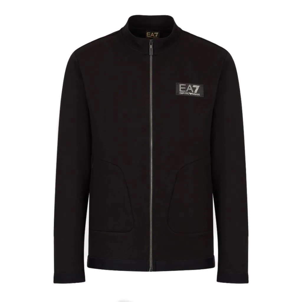 EA7 Felpa train sporty gold label