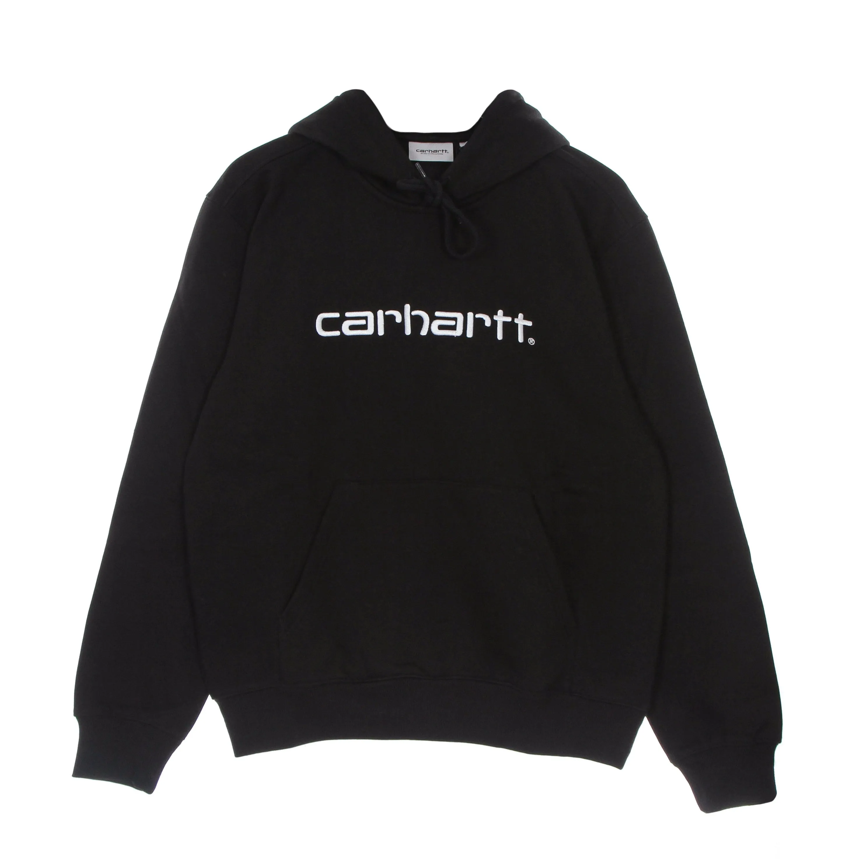 Felpa Cappuccio Uomo Hooded Sweat Black/white