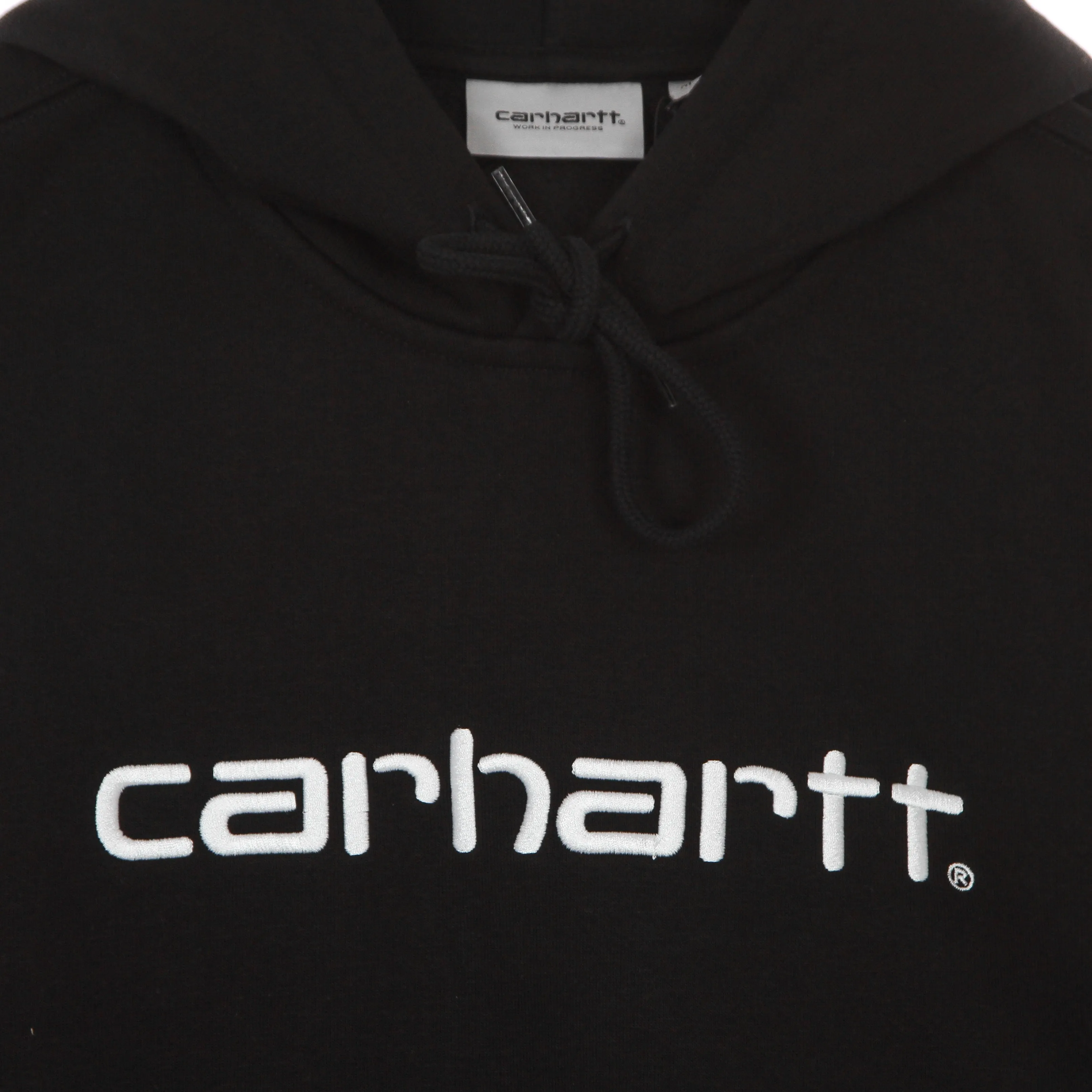 Felpa Cappuccio Uomo Hooded Sweat Black/white