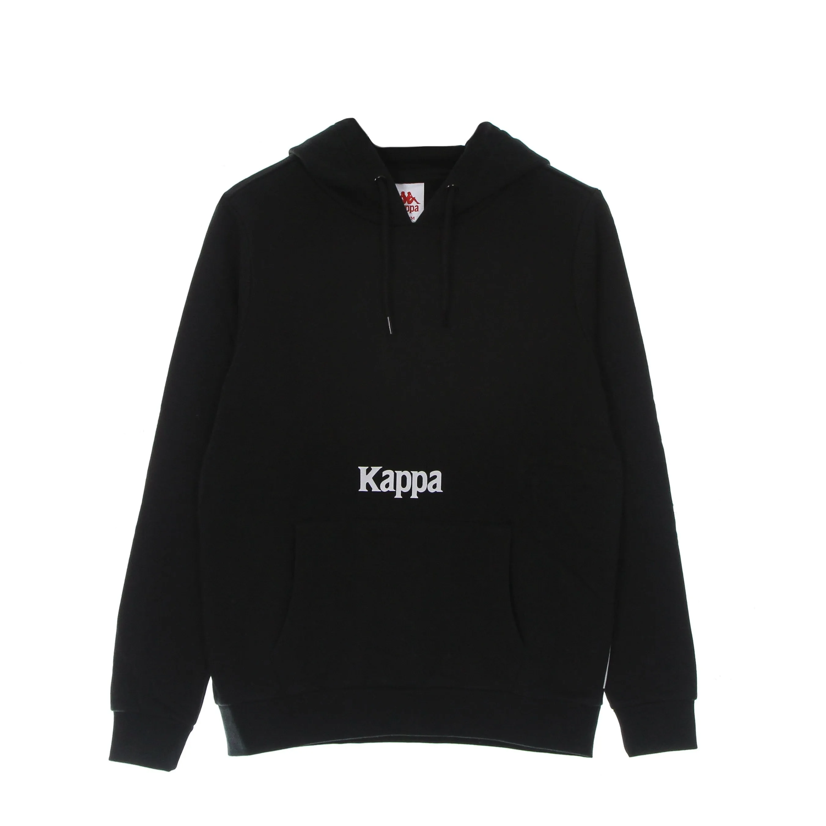 Felpa Leggera Cappuccio Uomo Authentic Fin Black/white