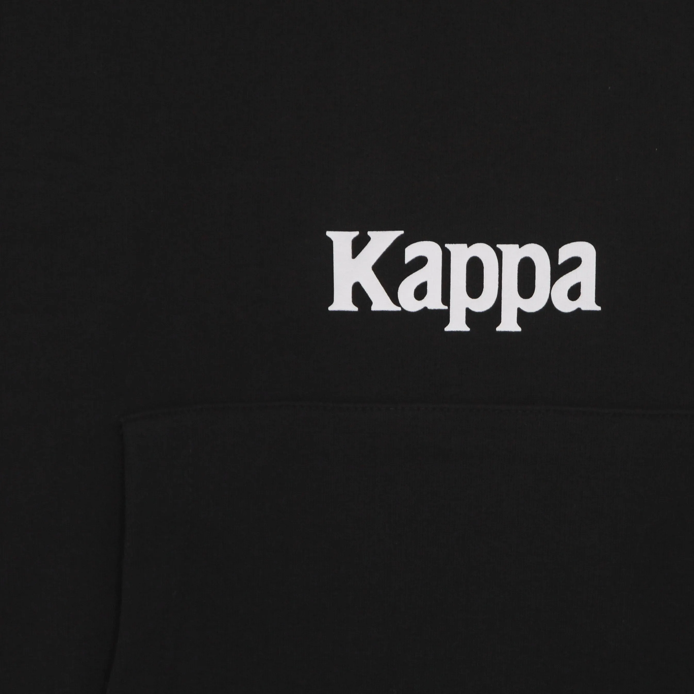 Felpa Leggera Cappuccio Uomo Authentic Fin Black/white