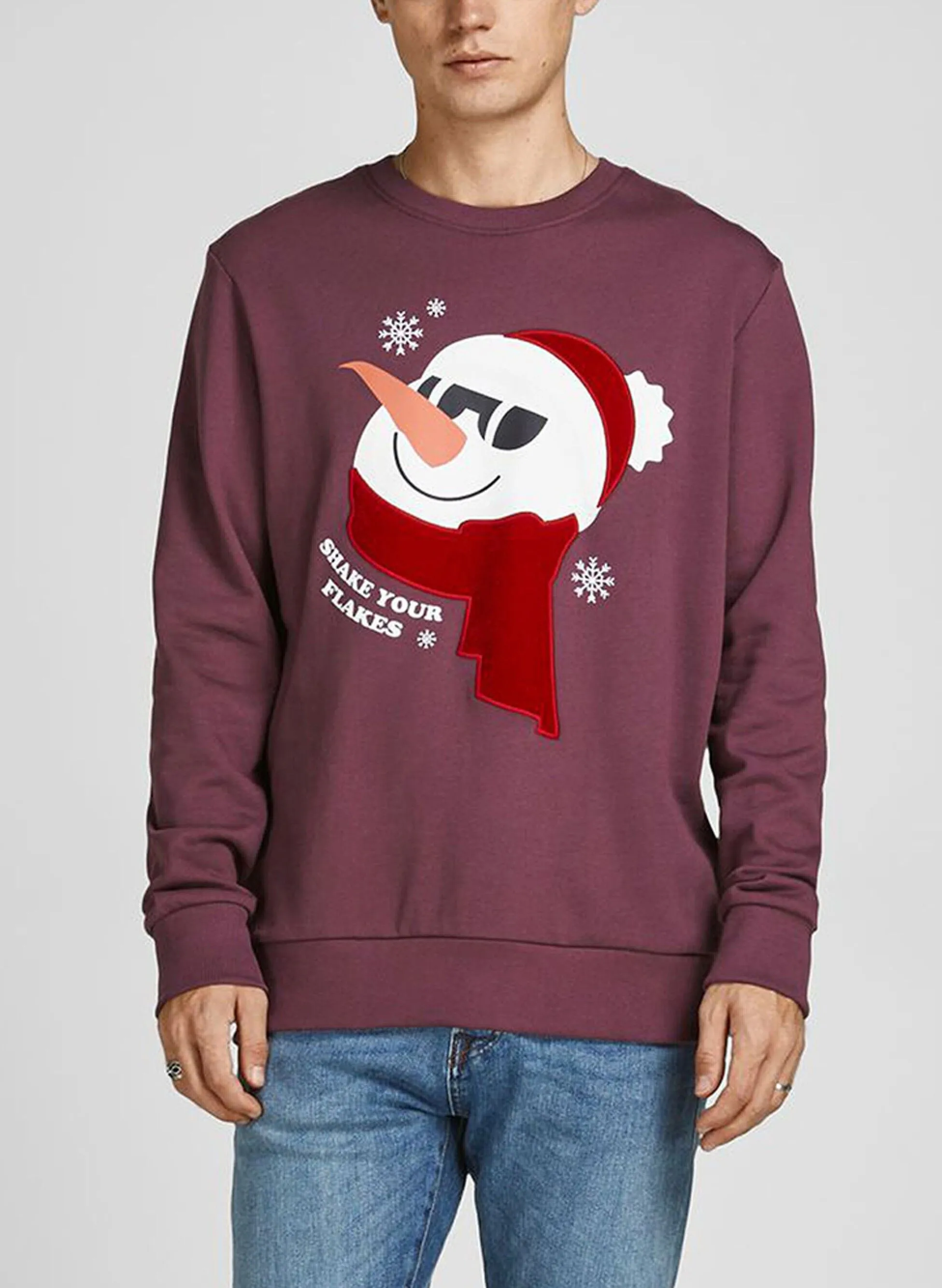 felpa stampa christmas