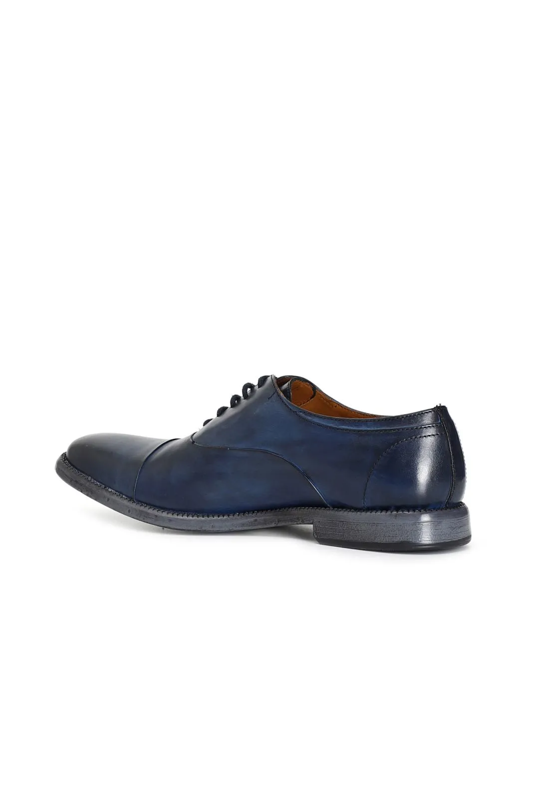 francesine in pelle navy