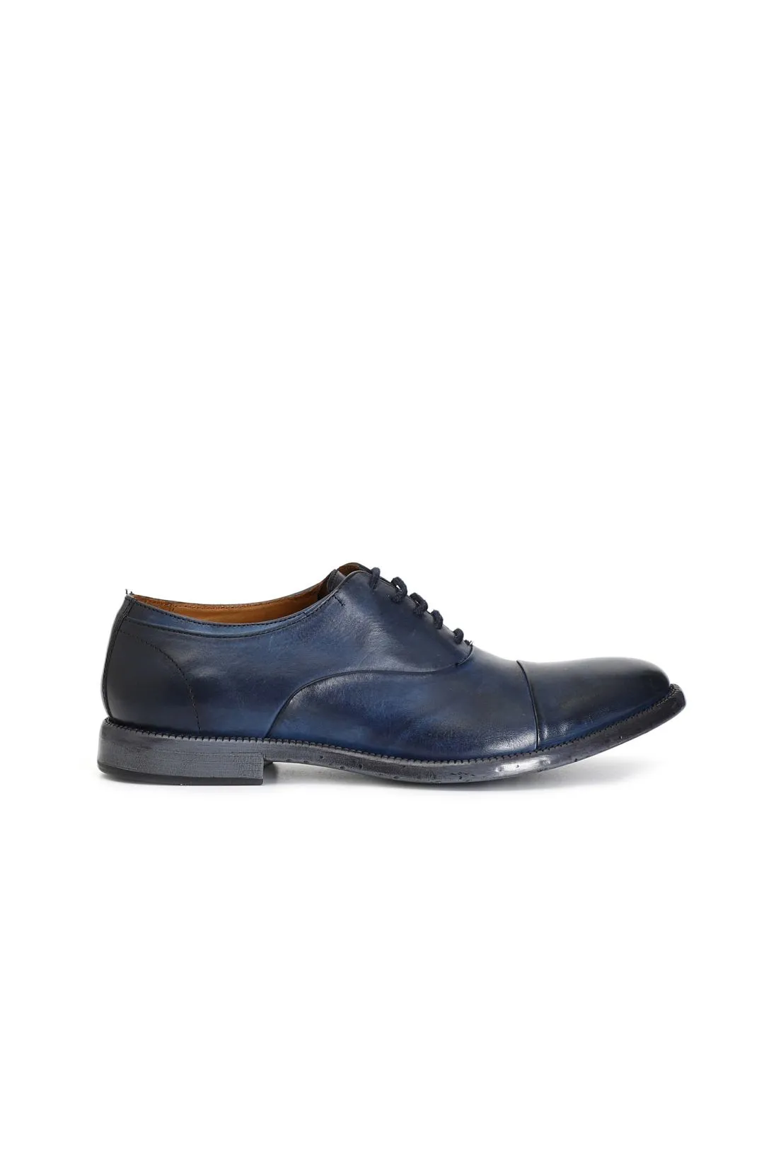 francesine in pelle navy