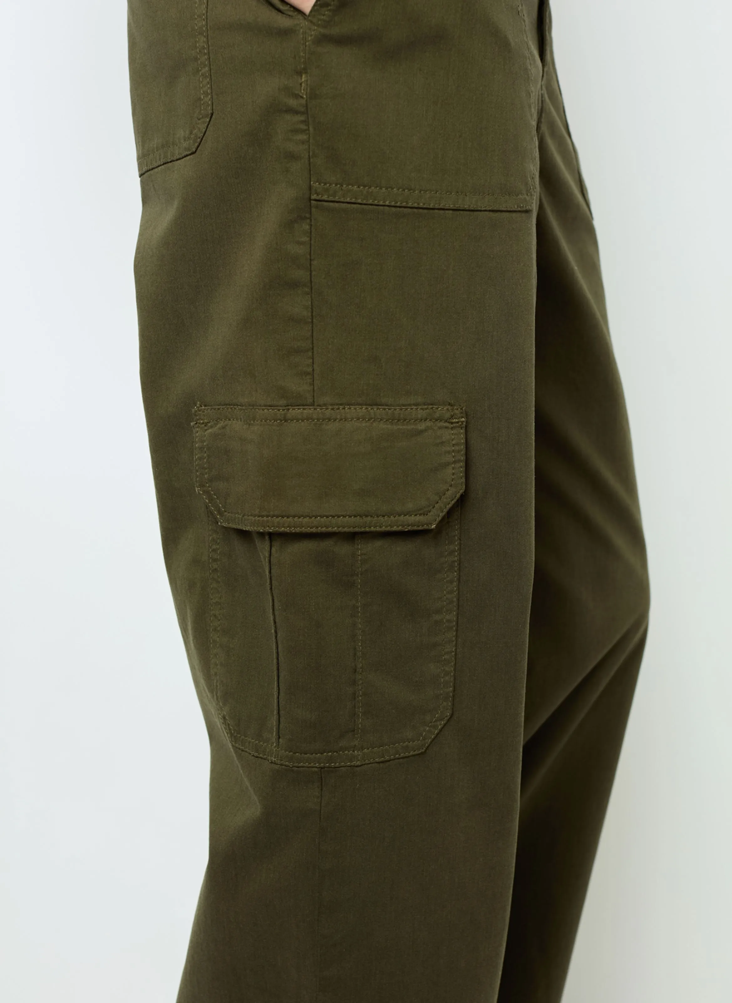  GERARD DAREL   NUMA - Pantaloni cargo in misto cotone | Kaki