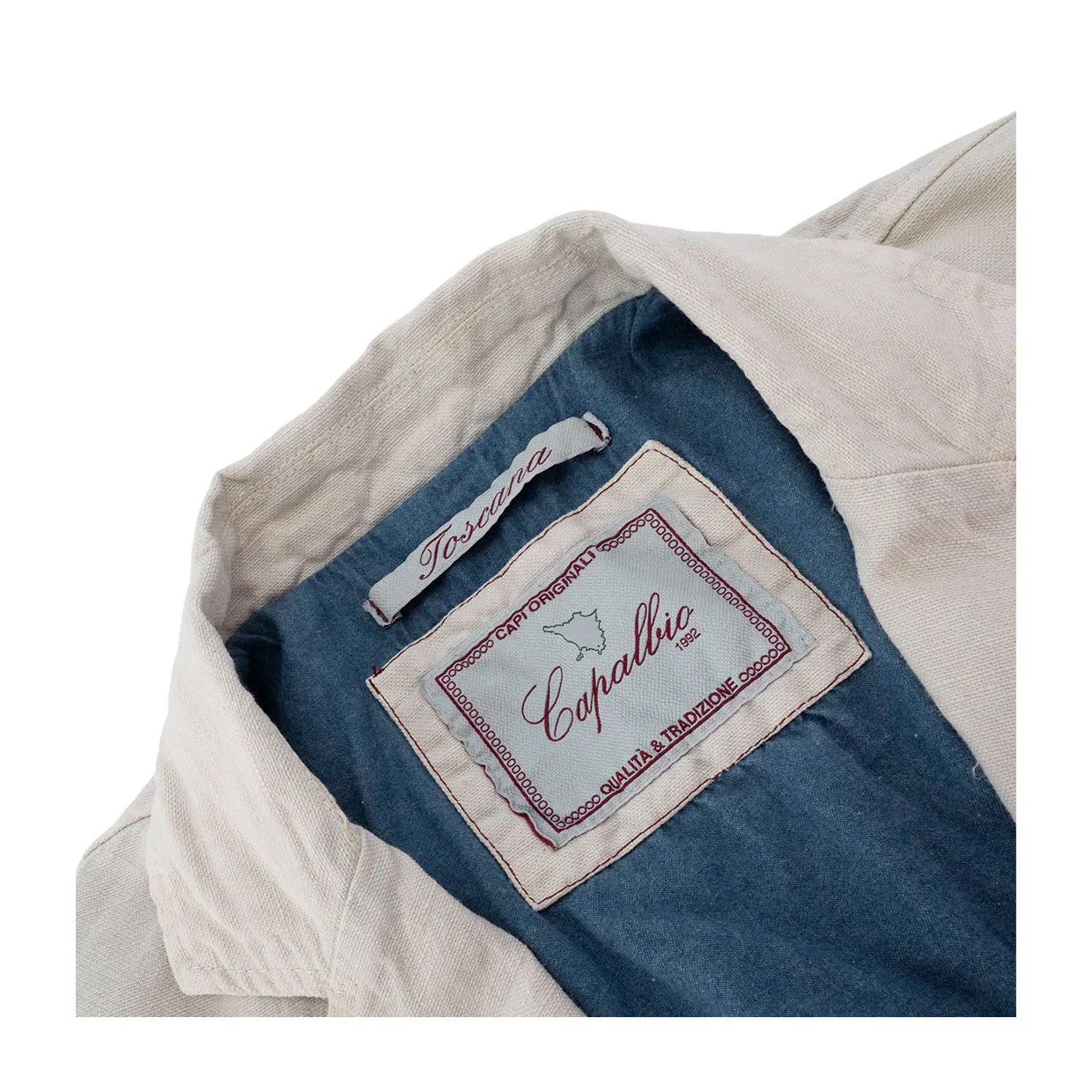 Giacca Capalbio Maremmana Bianco Panna