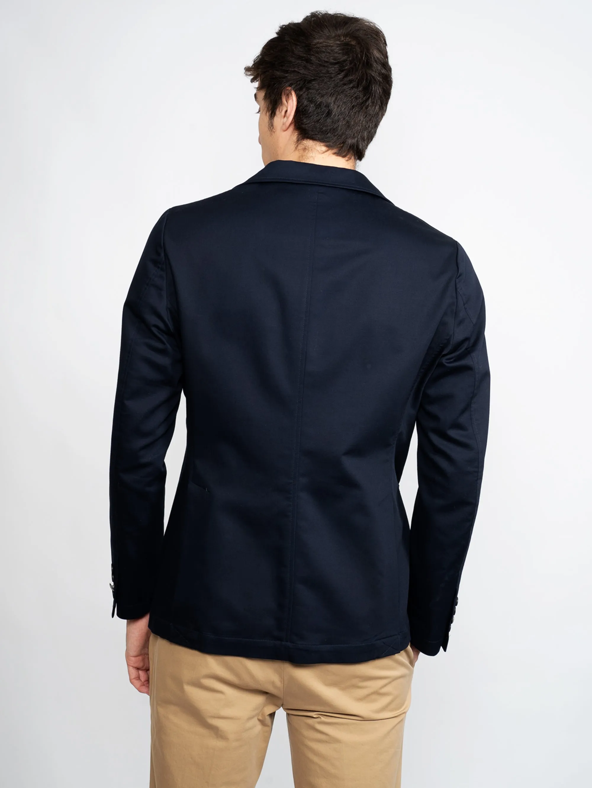 Giacca in Cotone Blu