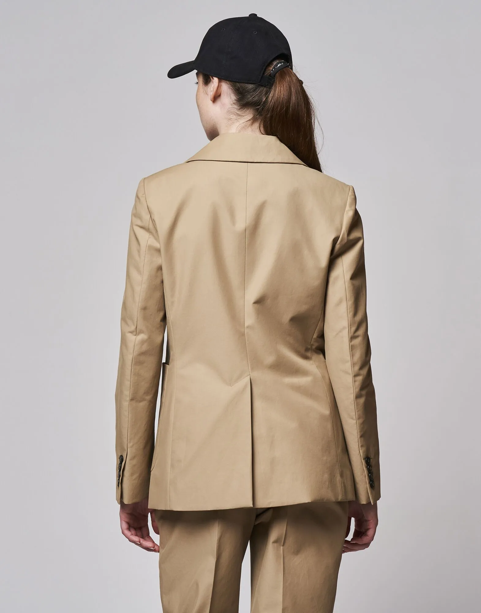 GIACCA "PITTORE" BEIGE IN MISTO COTONE