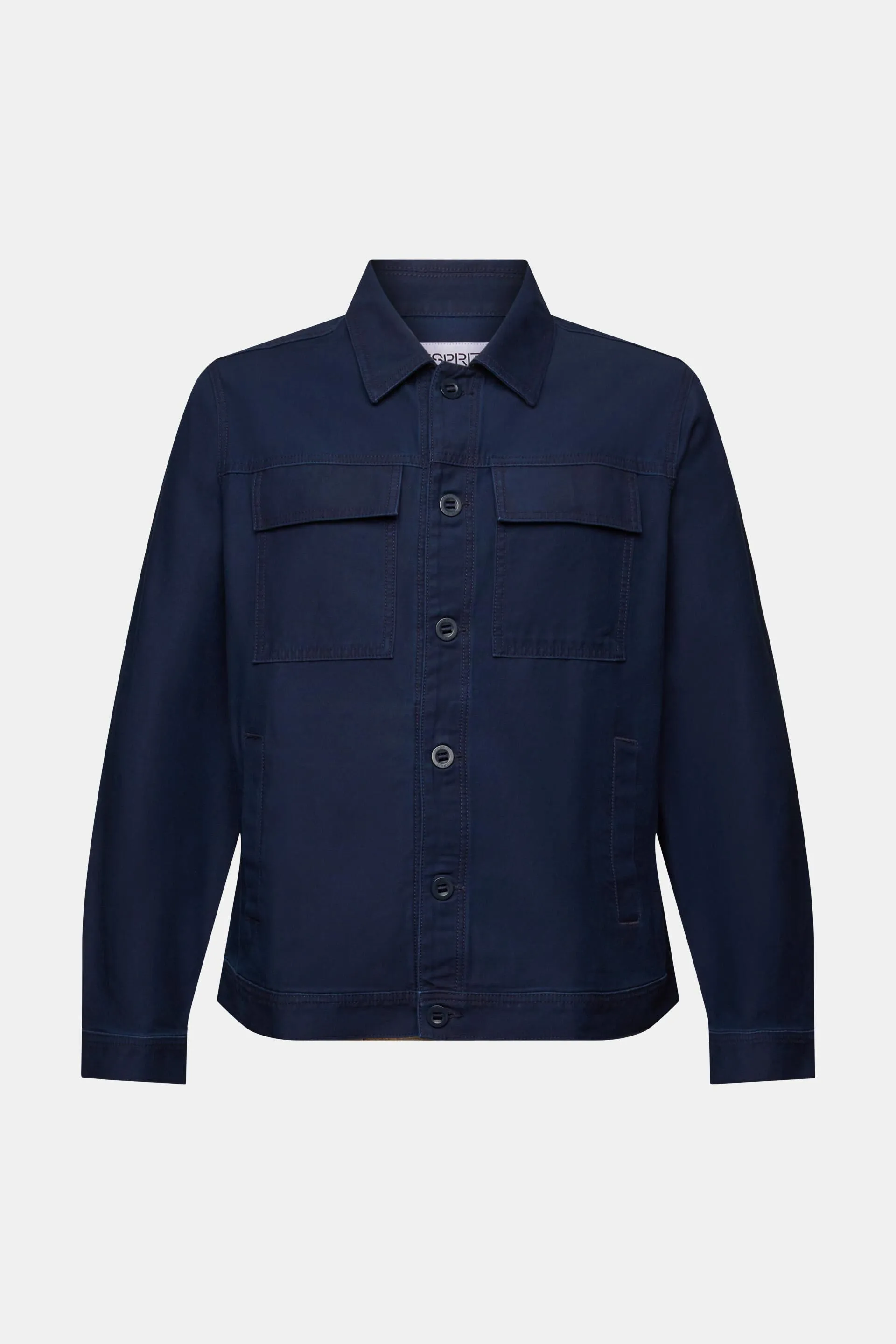 Giacca trucker in canvas di cotone