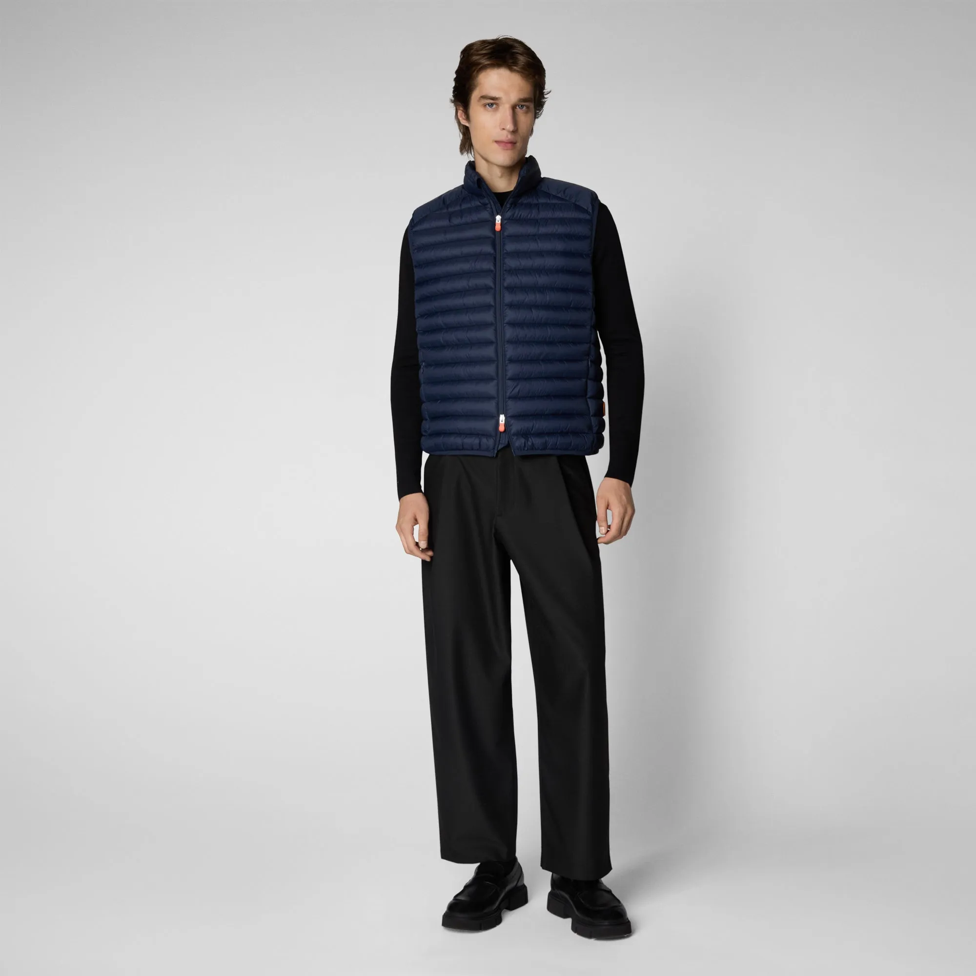 Gilet imbottito uomo Adam blu navy