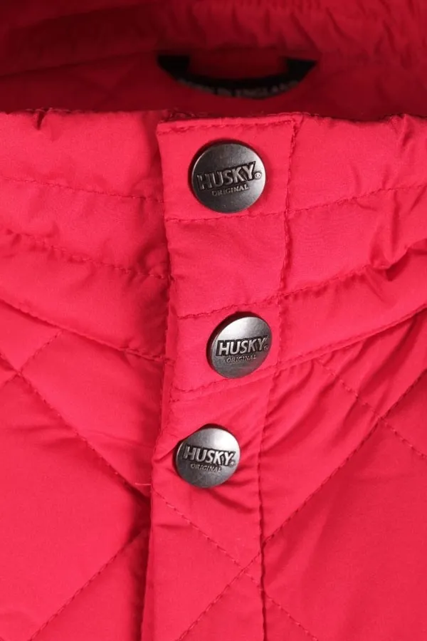 Gilet imbottito Uomo Husky Rosso