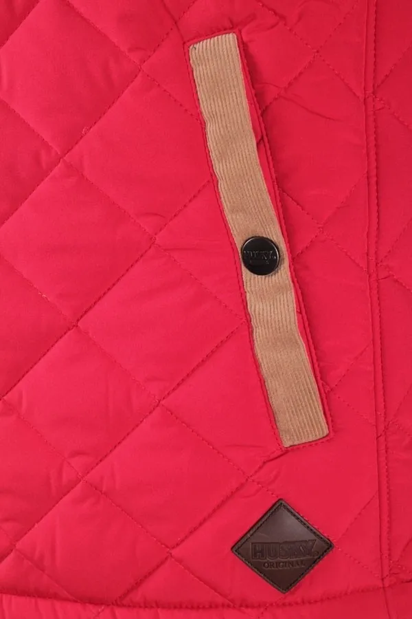 Gilet imbottito Uomo Husky Rosso