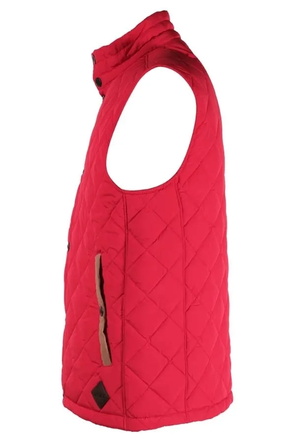 Gilet imbottito Uomo Husky Rosso