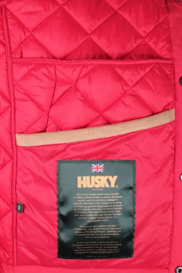 Gilet imbottito Uomo Husky Rosso