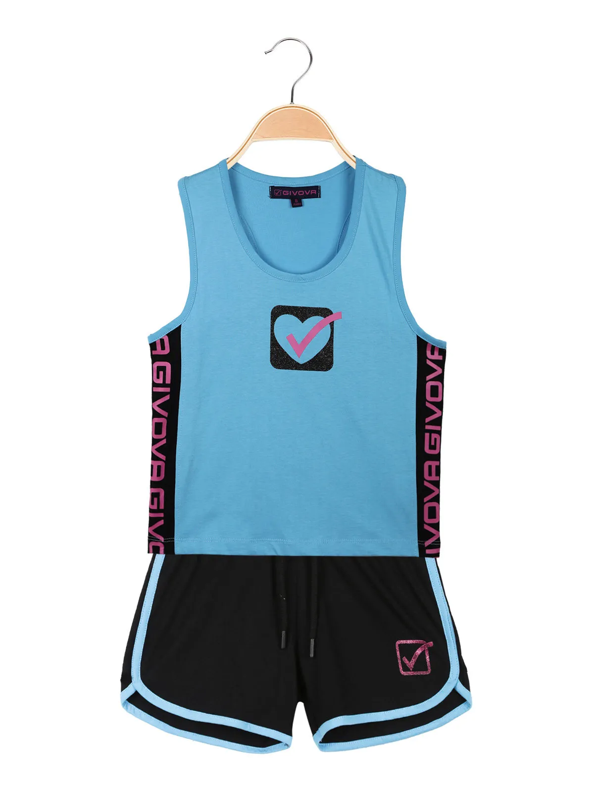 Givova Tenue sportive sans manches pour filles
