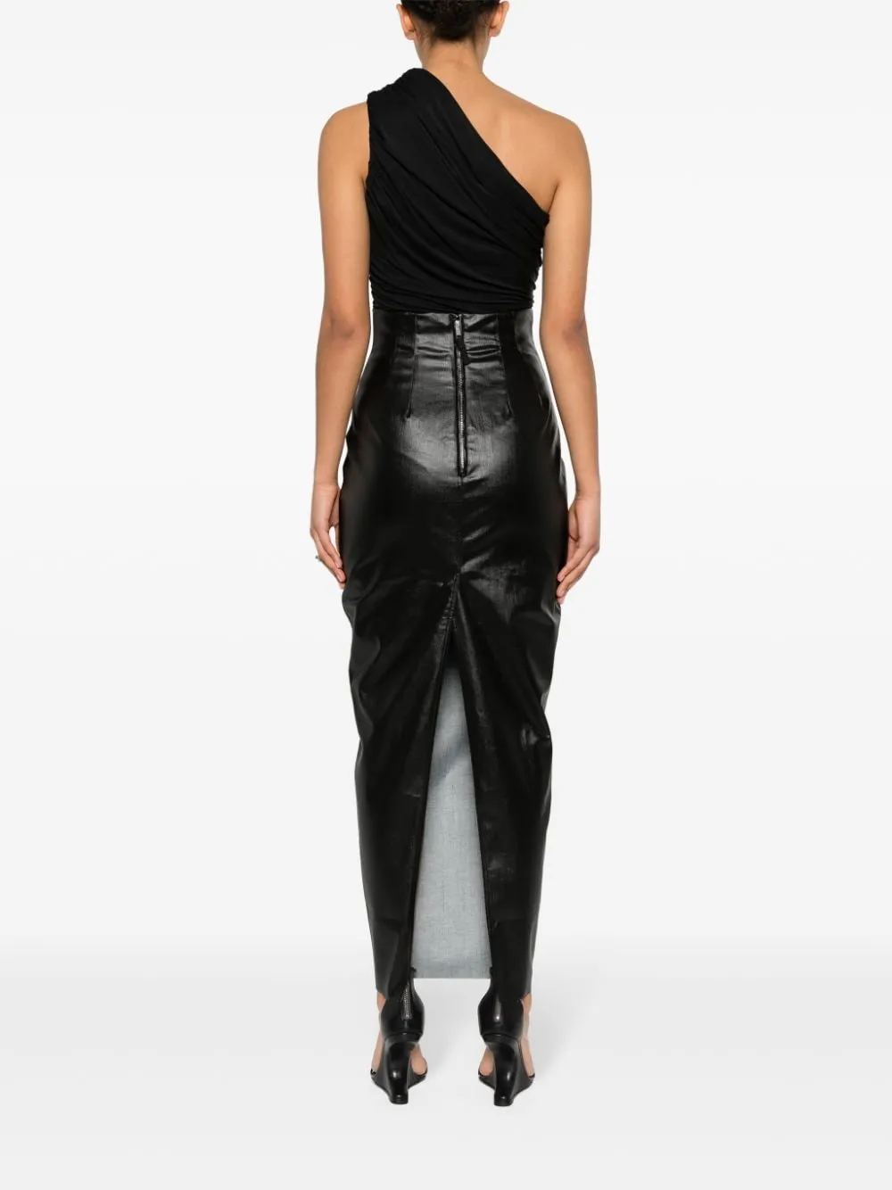 Gonna a vita lata in nero - donna