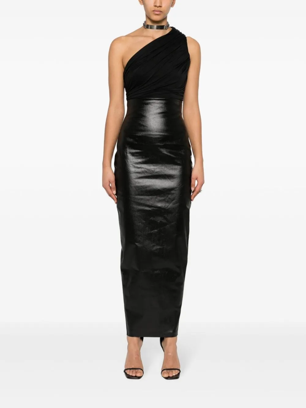 Gonna a vita lata in nero - donna