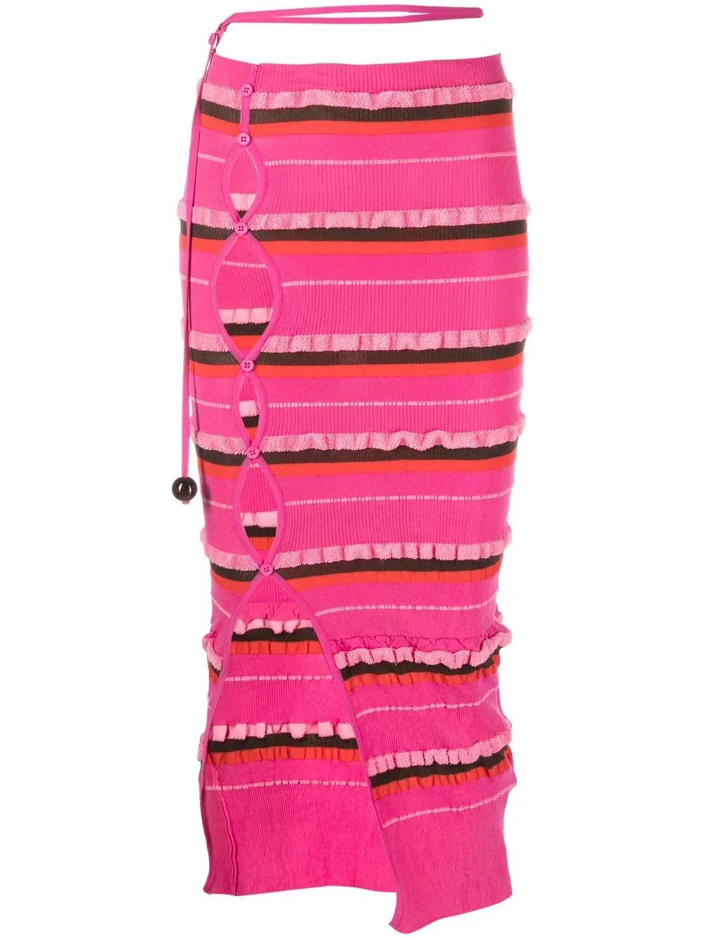 Gonna la jupe maille concha in rosa - donna