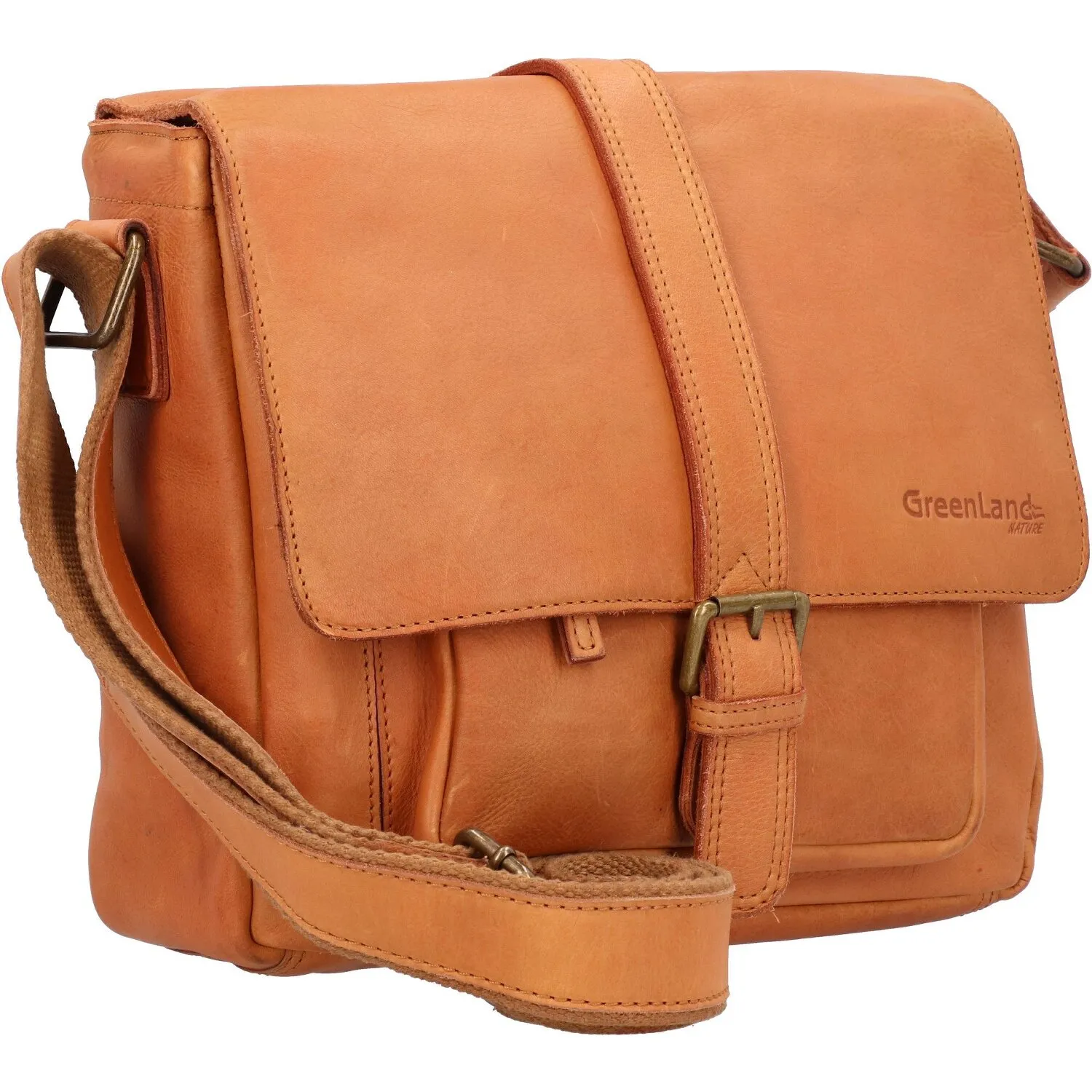Greenland Nature GreenLand NATURE Borsa a tracolla Pelle 28 cm