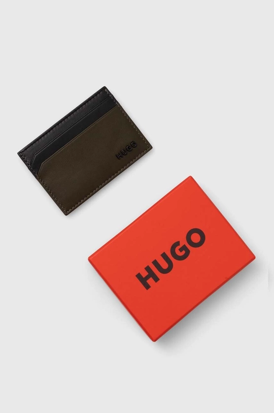 HUGO portacarte in pelle