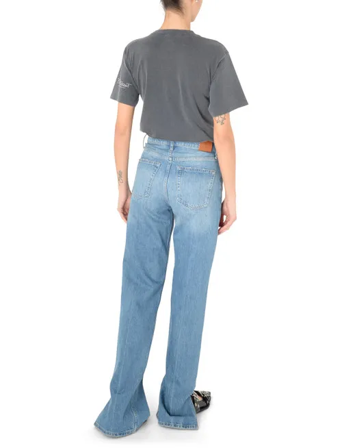 Jeans Anine Bing Roy azzurro