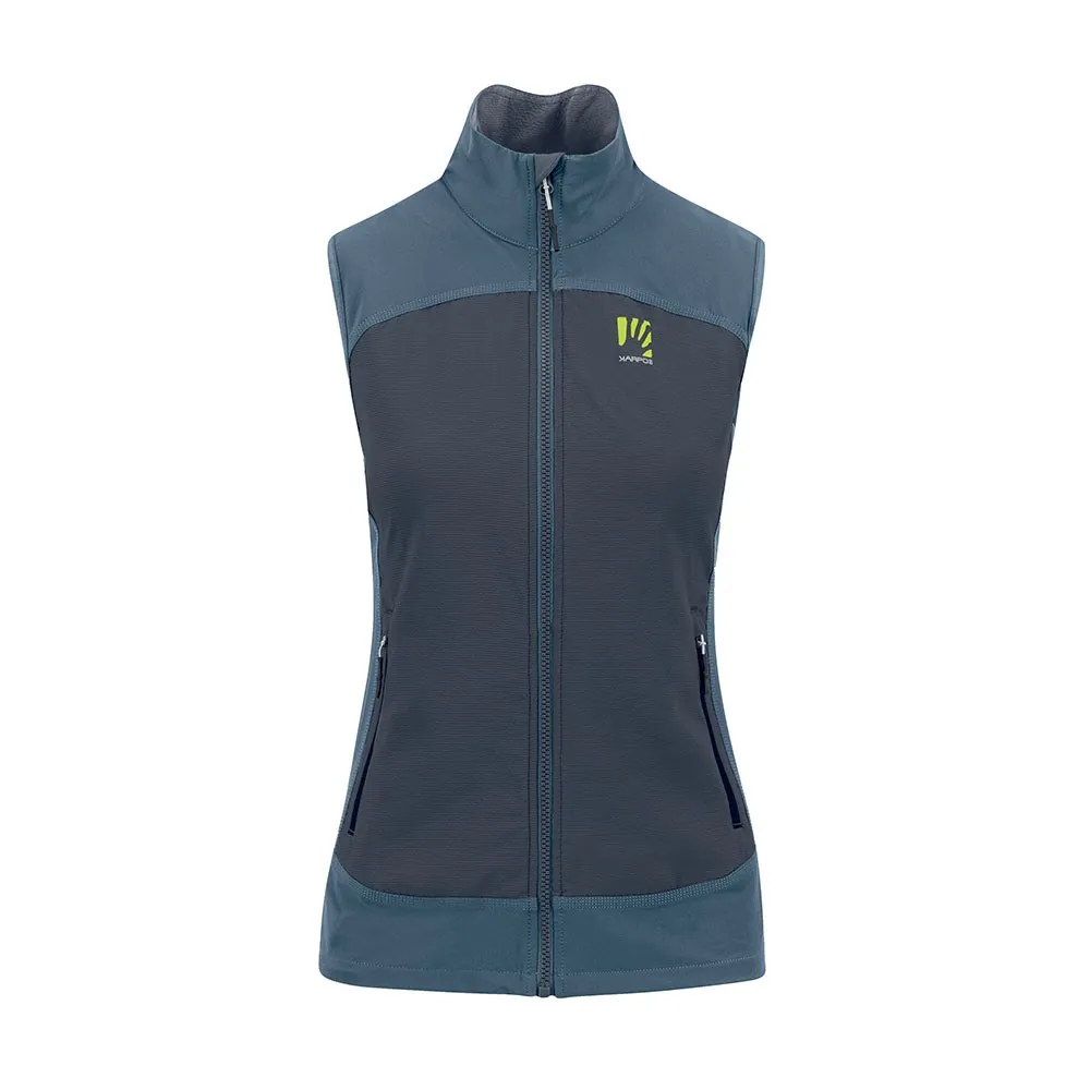Karpos Gilet Parete Blu Donna
