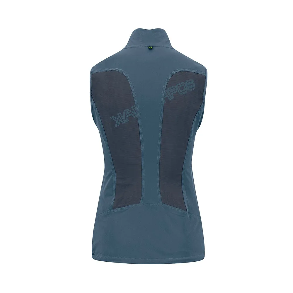 Karpos Gilet Parete Blu Donna