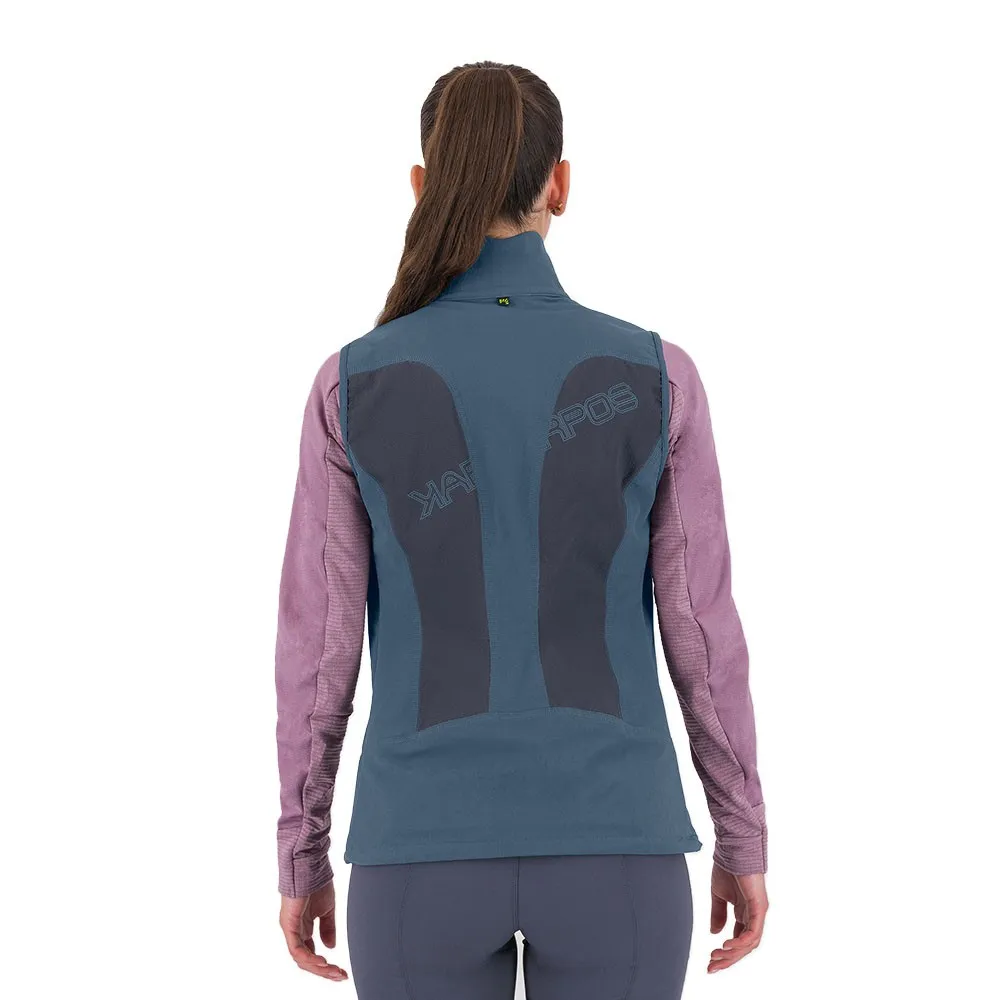 Karpos Gilet Parete Blu Donna