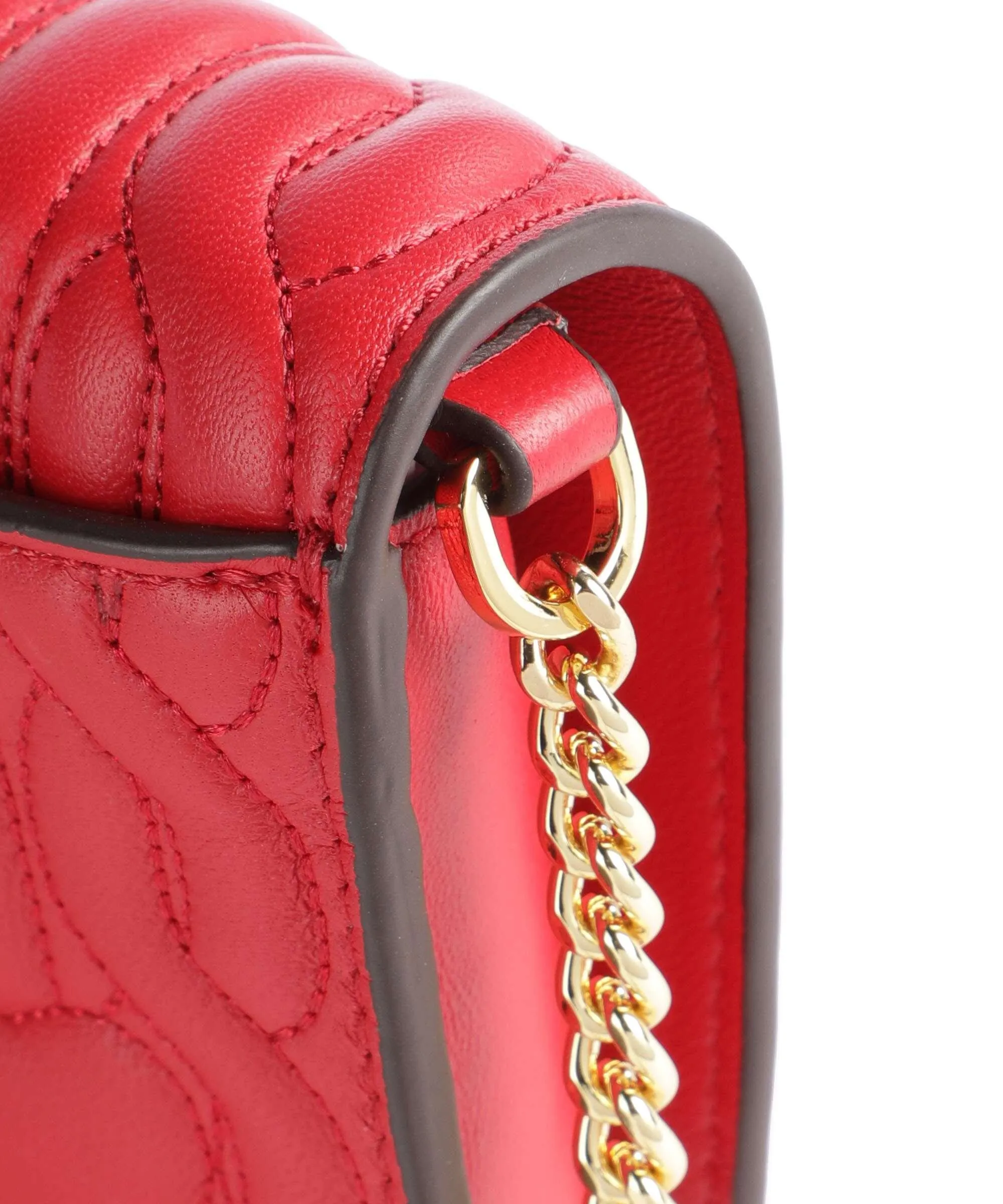  Lauren Ralph Lauren Trnlk Borsa a tracolla pelle di pecora rosso  