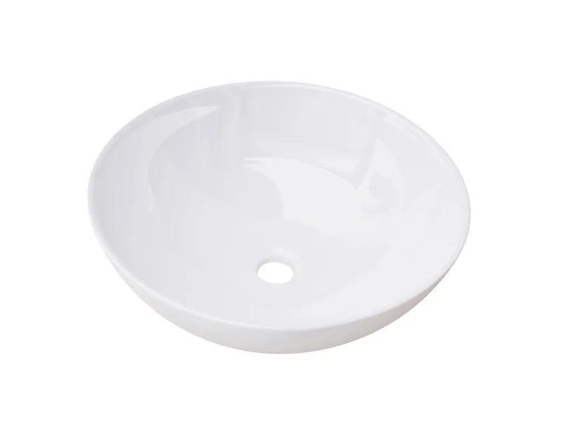 Lavabo da appoggio Padova in ceramica Ø 39,5 cm