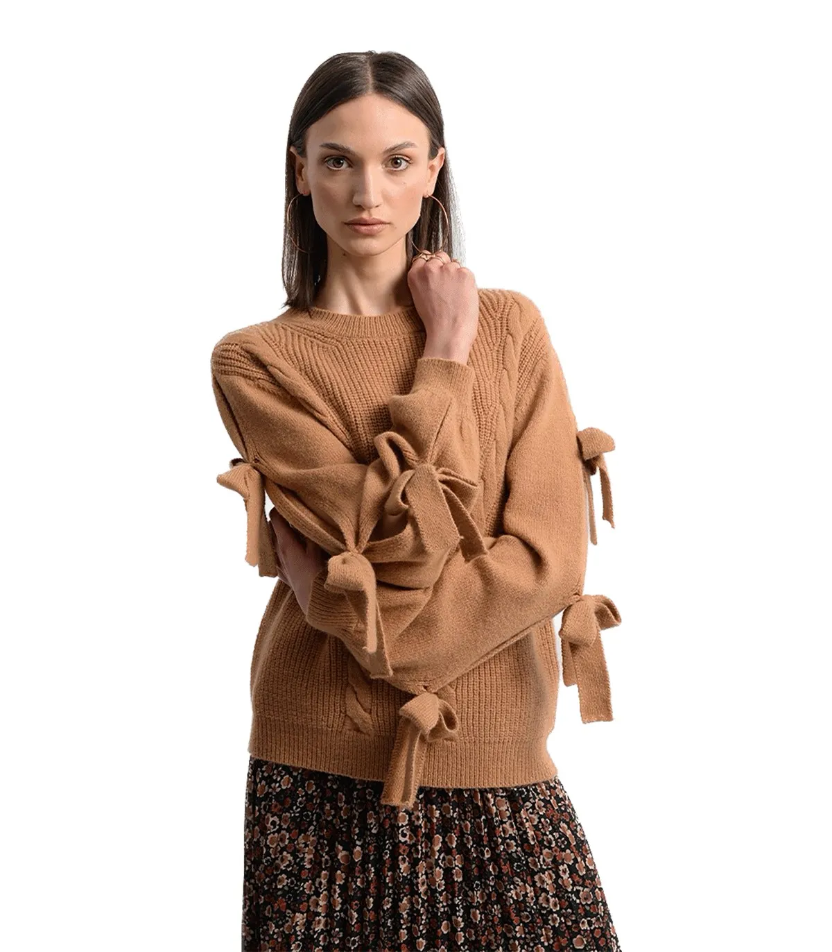 Maglia a trecce Donna Molly Bracken