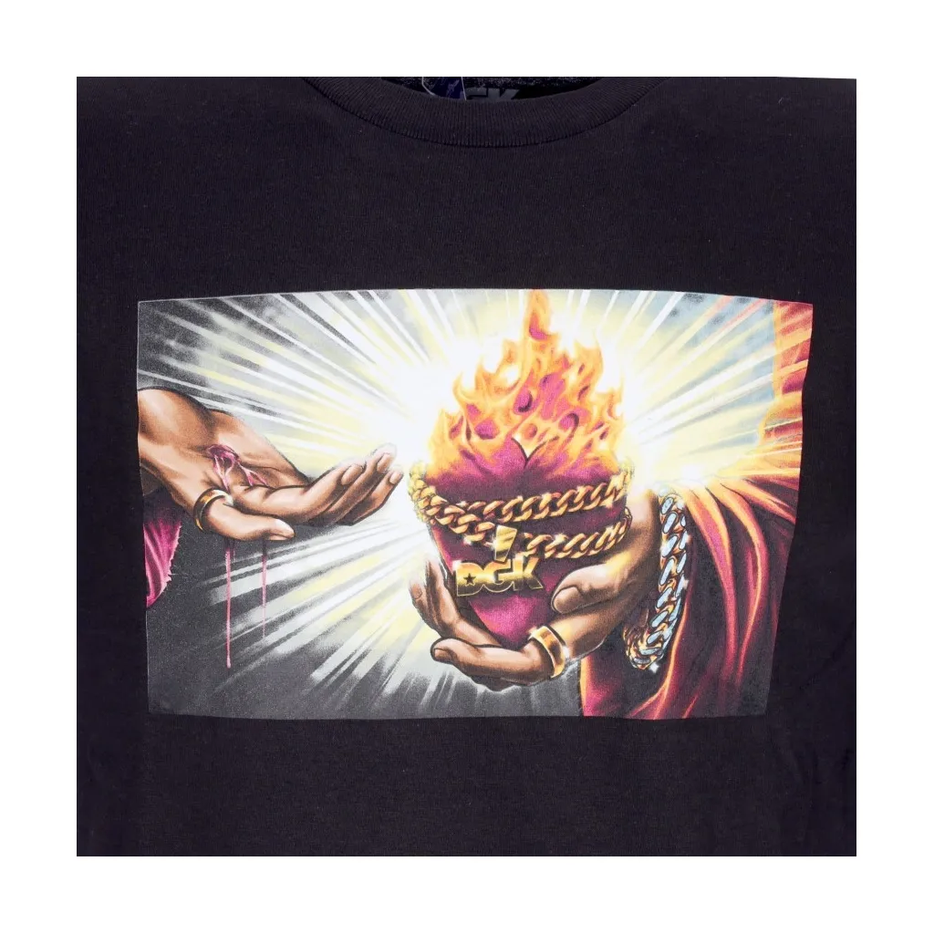 maglietta uomo corazon tee BLACK