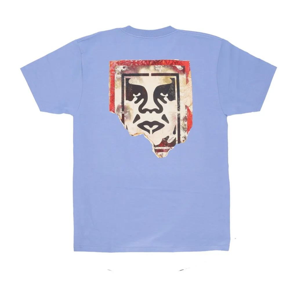 maglietta uomo ripped icon classic tee DIGITAL VIOLET