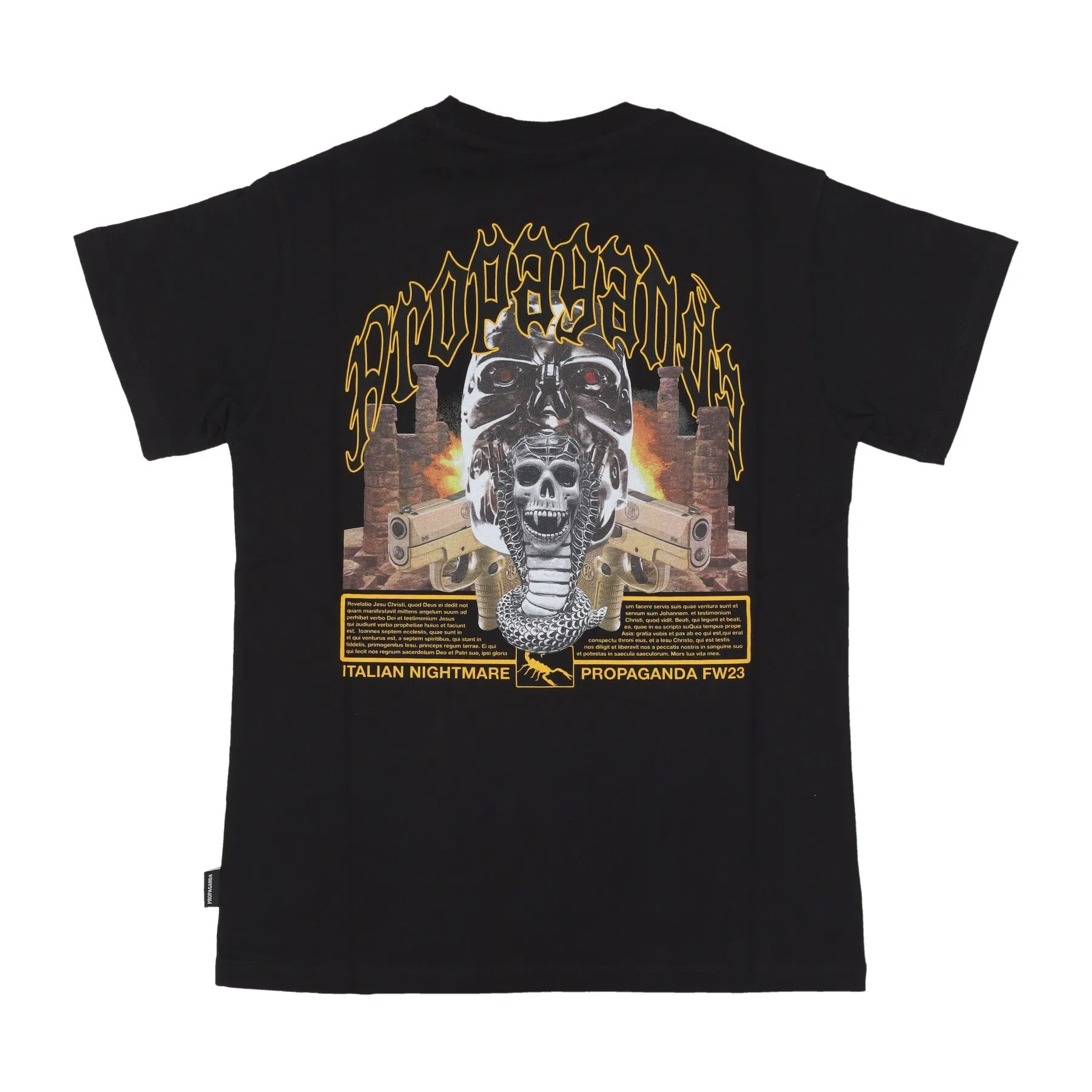 Maglietta Uomo Saudi Tee Black