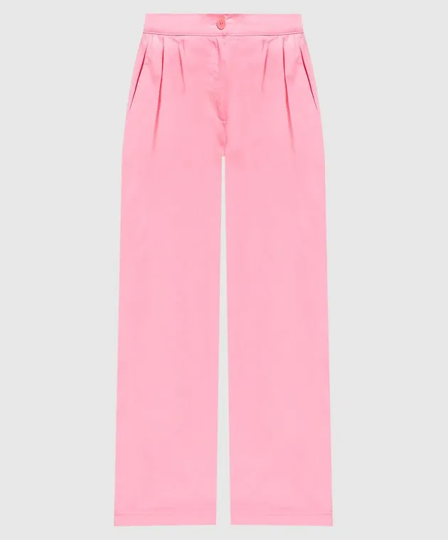 Marina Rinaldi Pantaloni rosa RIGORE