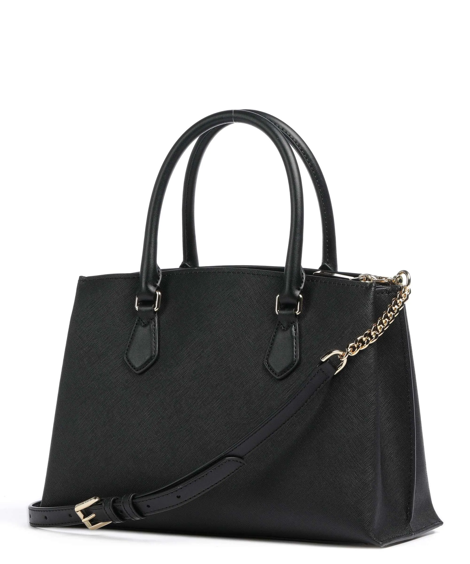  Michael Kors Graham Borsa a mano pelle di vacchetta saffiano nero  
