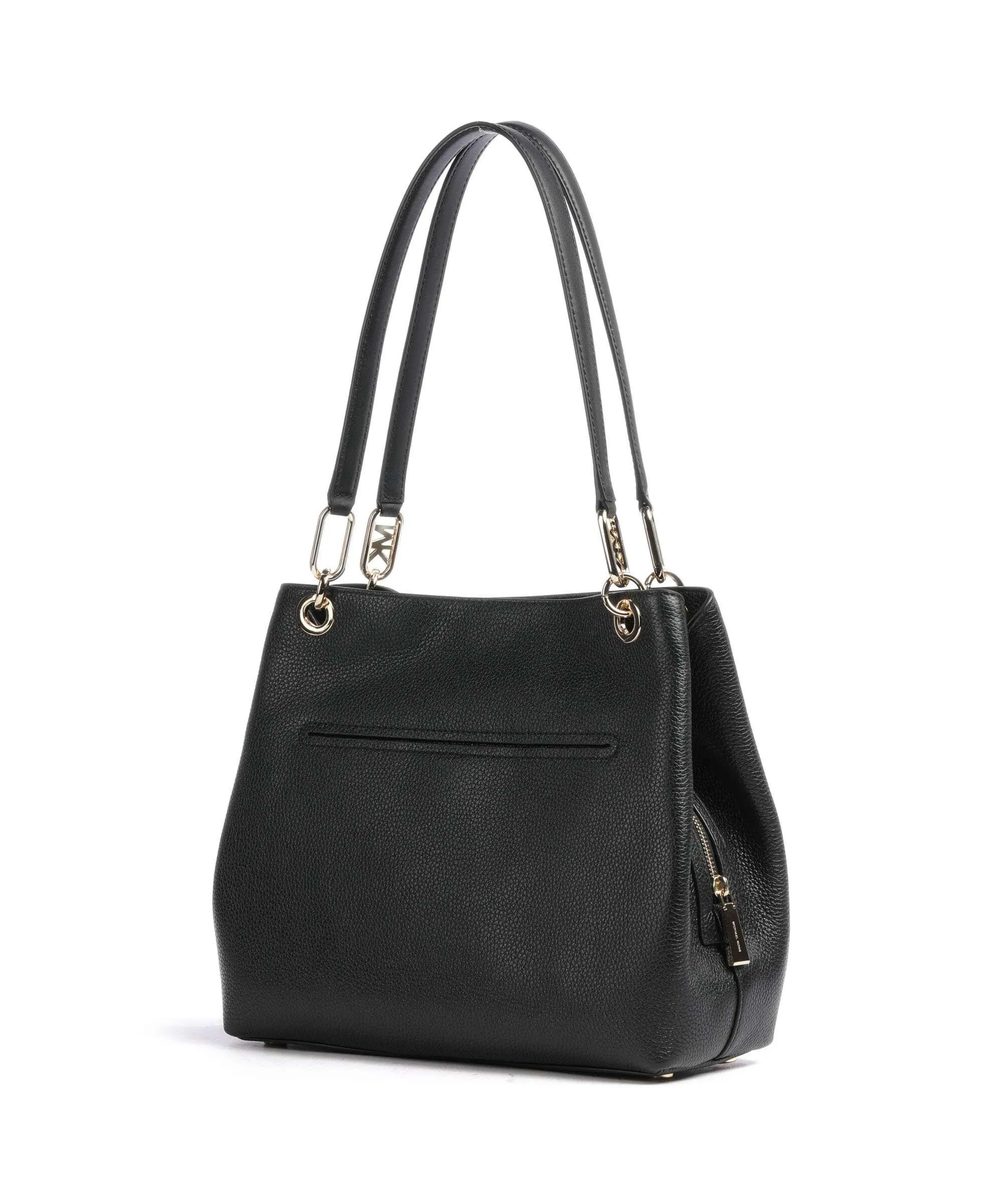  Michael Kors Kensington Borsa hobo pelle di vacchetta grana nero  