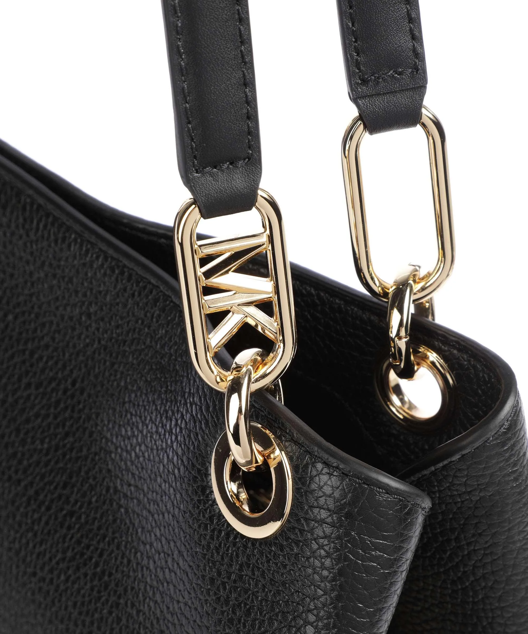  Michael Kors Kensington Borsa hobo pelle di vacchetta grana nero  