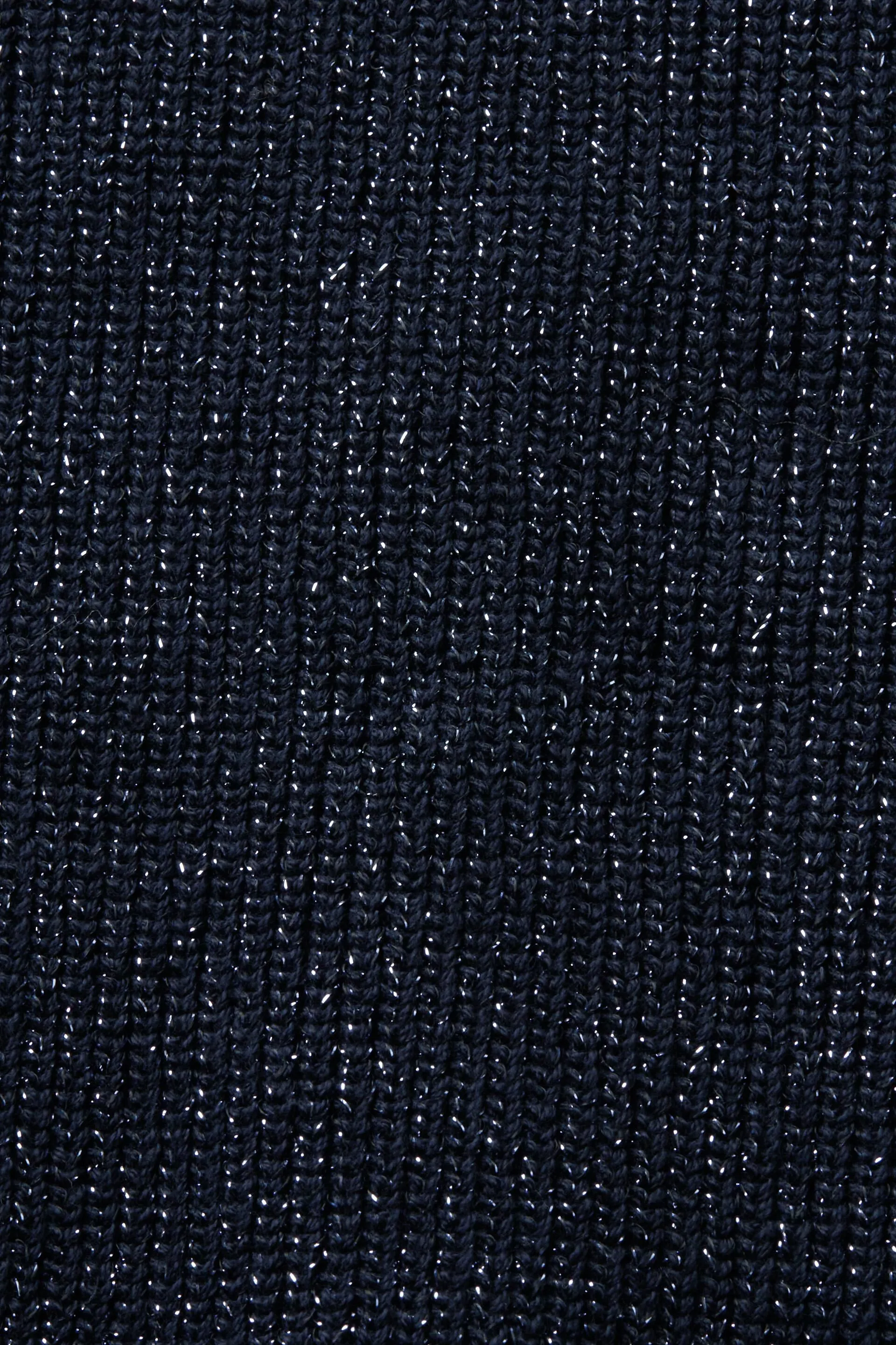 Minigonna in maglia lamé