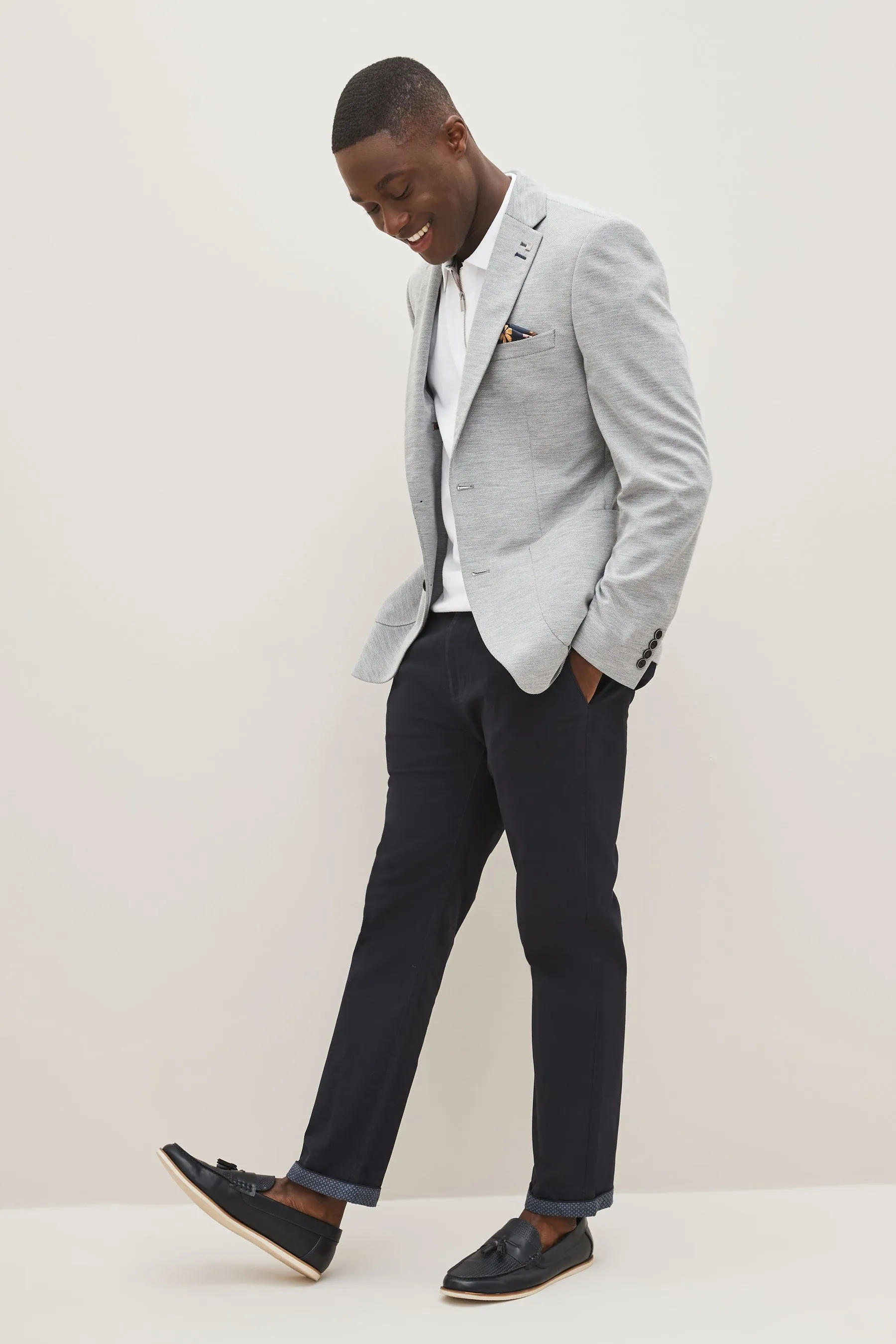 Motionflex - Blazer in jersey elasticizzato