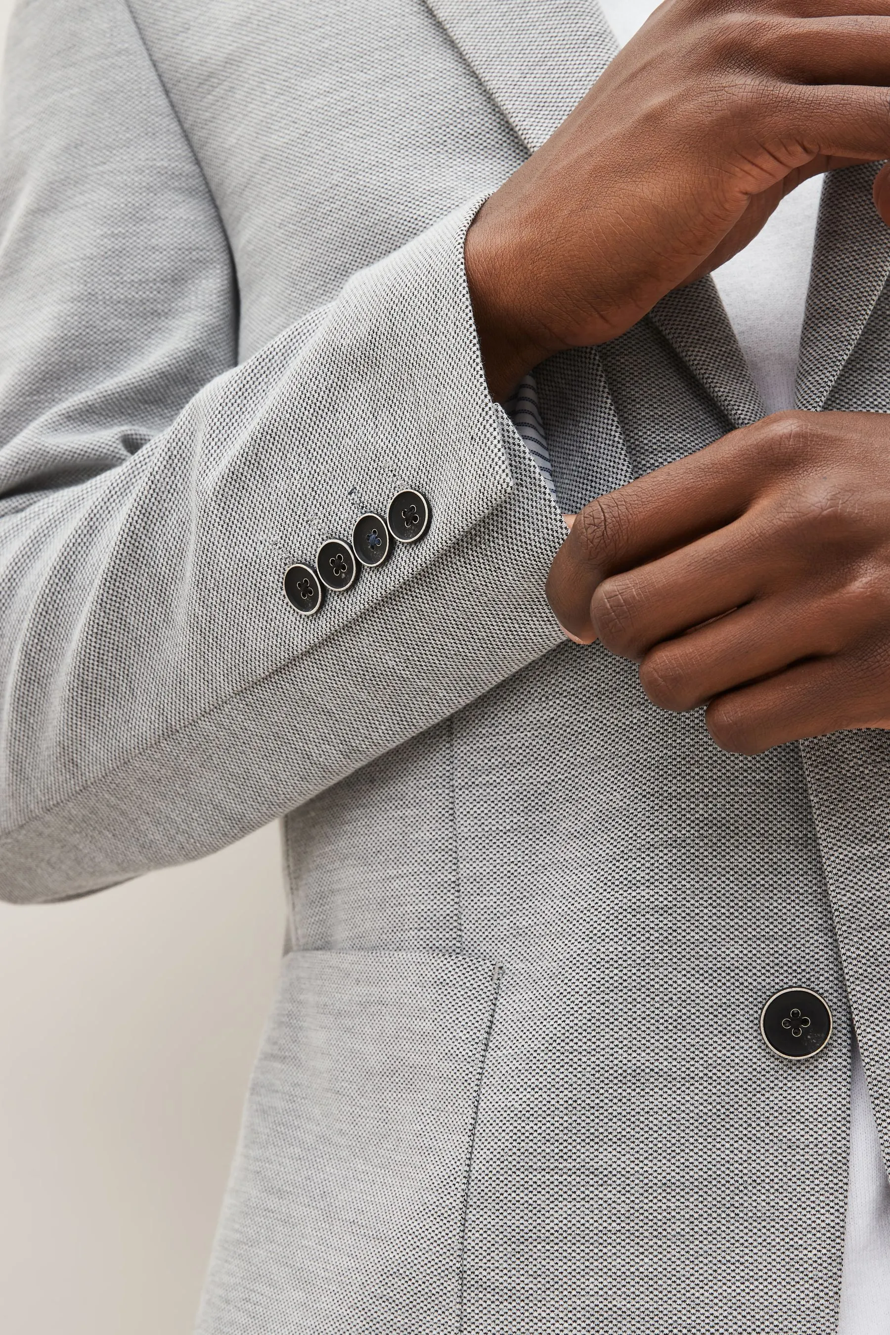 Motionflex - Blazer in jersey elasticizzato