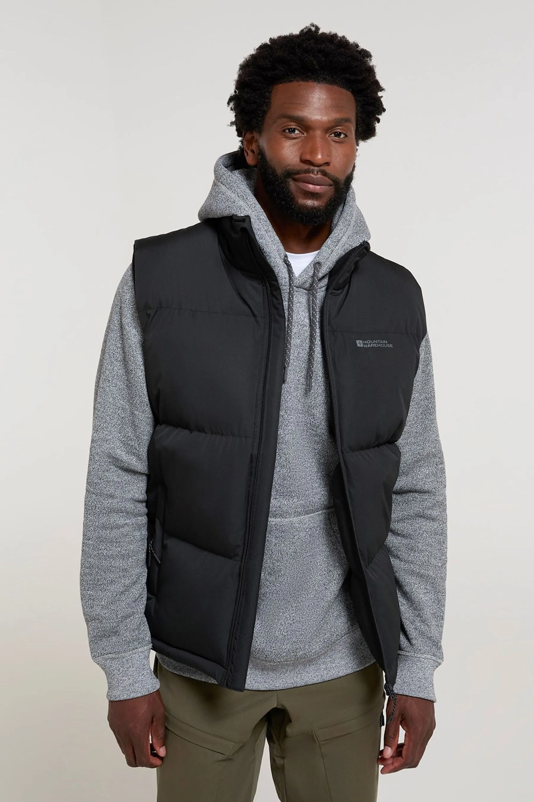 Mountain Warehouse Rock Mens Gilet Imbottito    