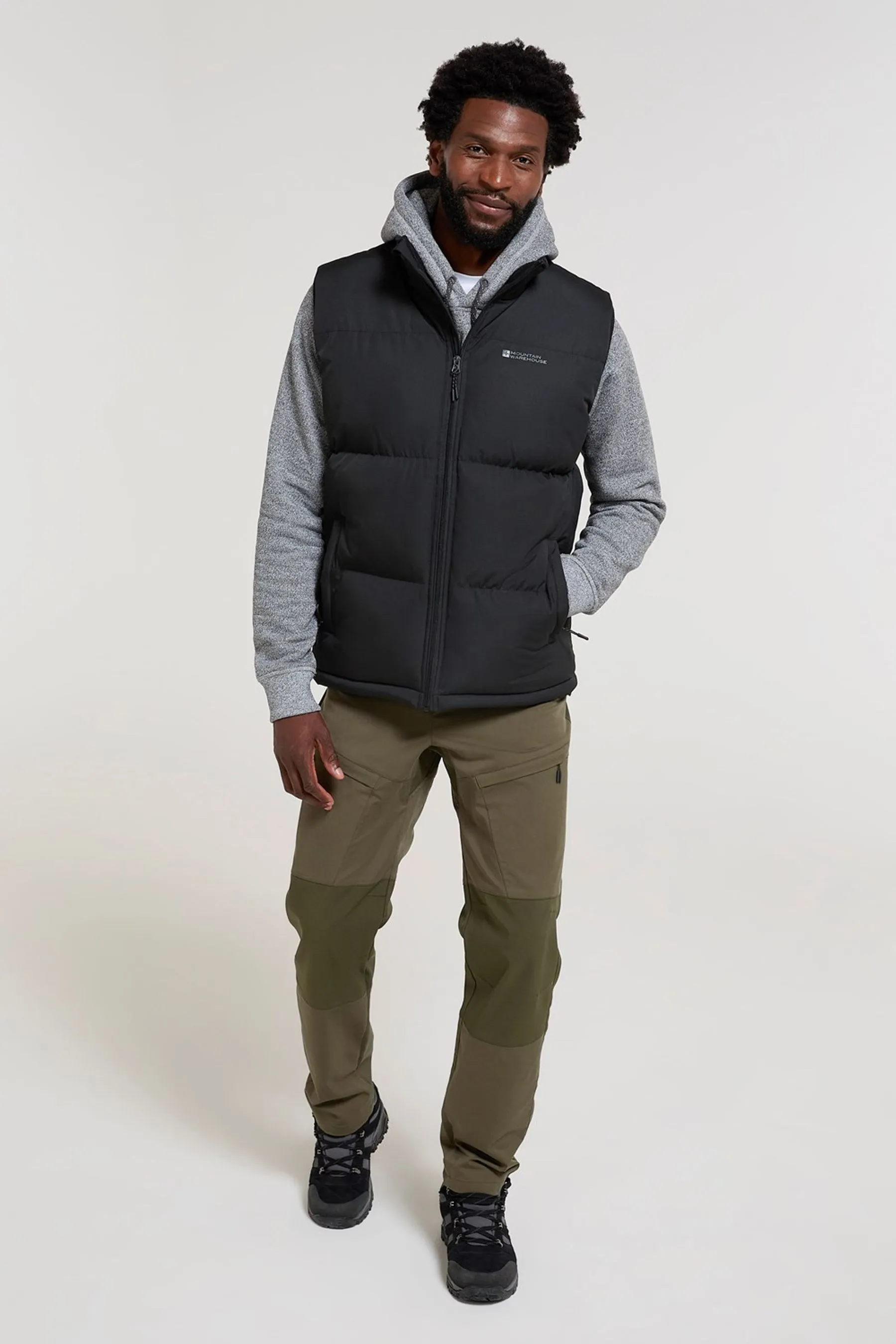 Mountain Warehouse Rock Mens Gilet Imbottito    