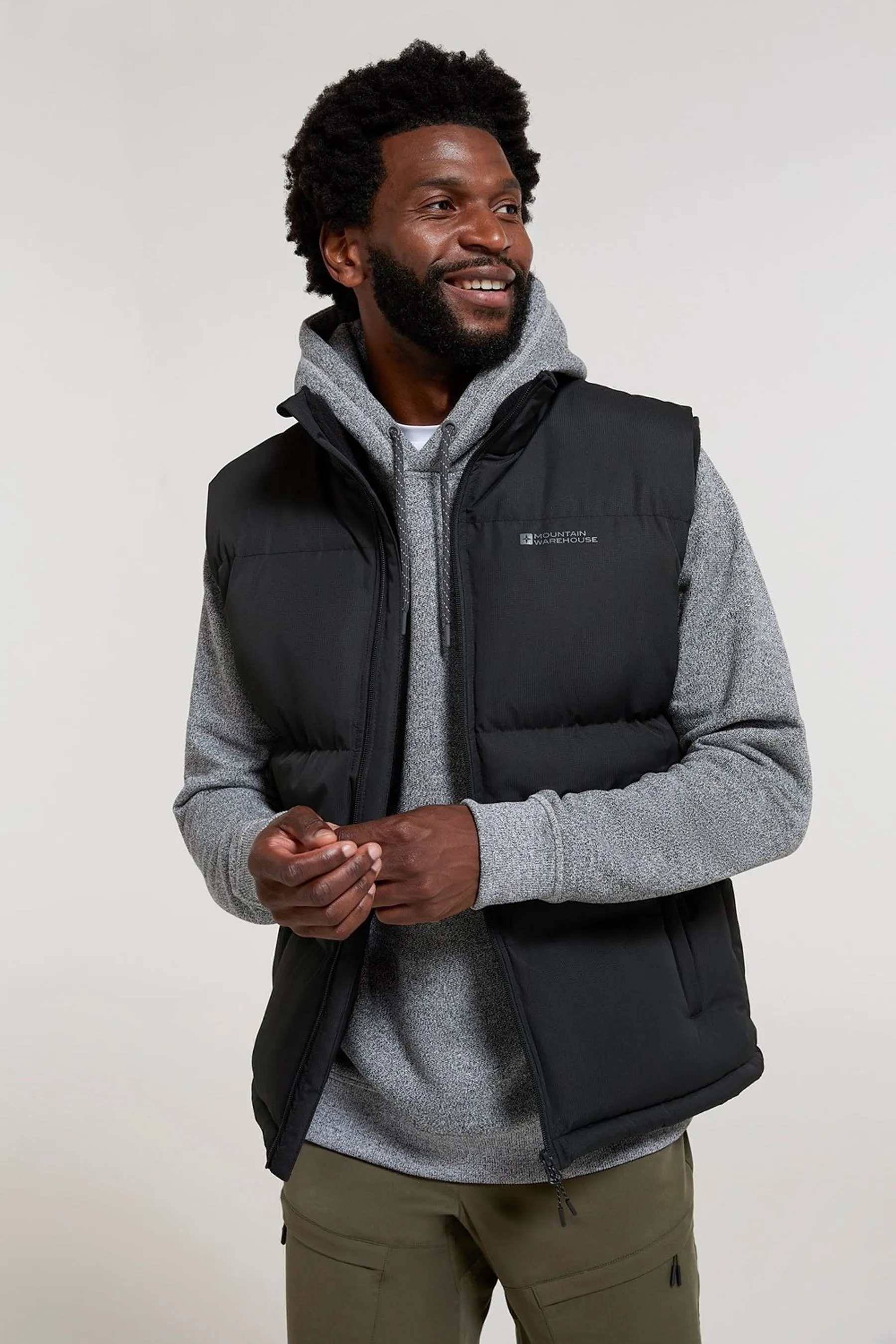 Mountain Warehouse Rock Mens Gilet Imbottito    