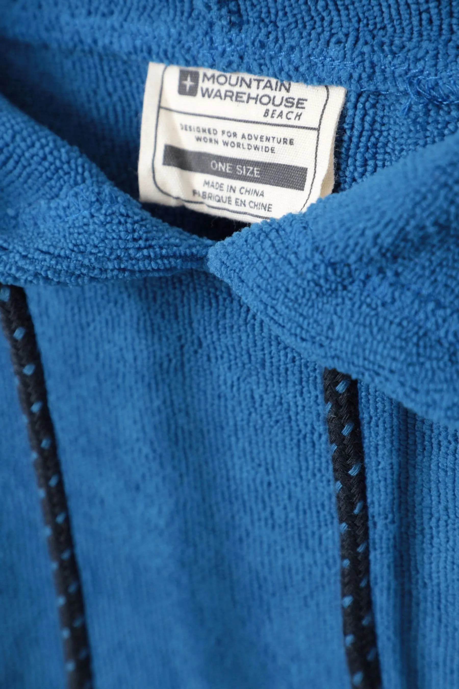 Mountain Warehouse Uomo - Vestaglia stile poncho in legno